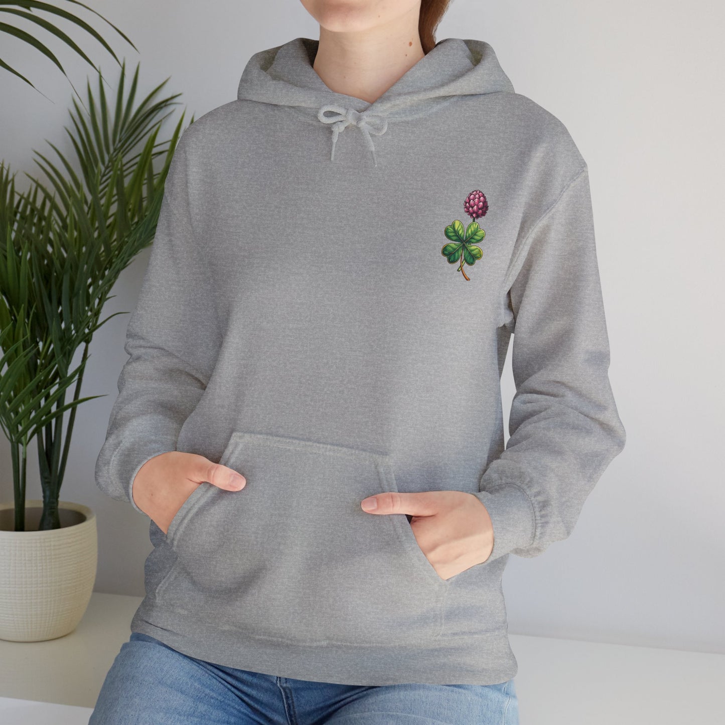 Clover Charm Unisex Heavy Blend™ Hooded Sweatshirt - St. Patrick's Day Apparel