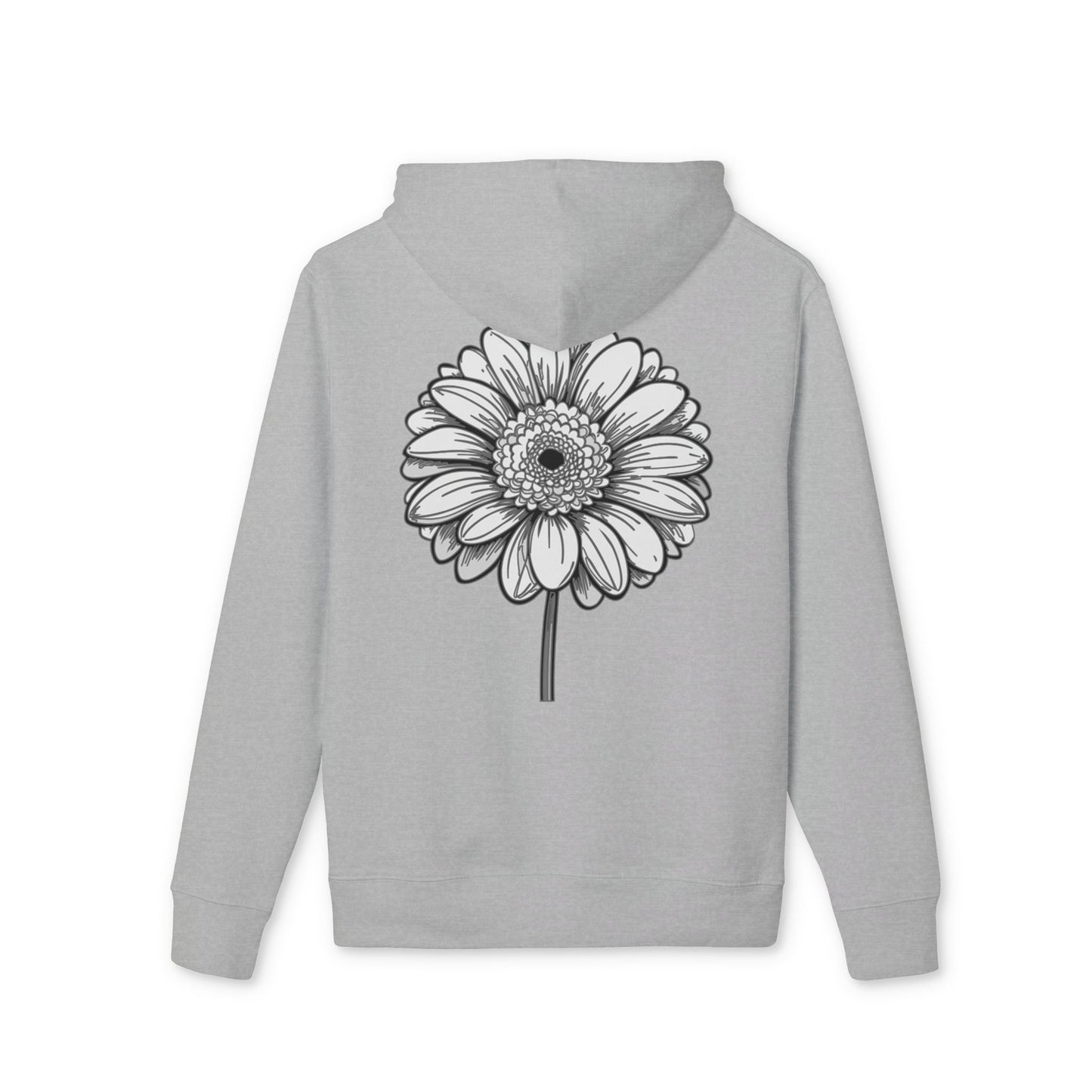 Groovy Flower Design Unisex Hoodie – Heavy Blend™ Sweatshirt for Casual Vibes