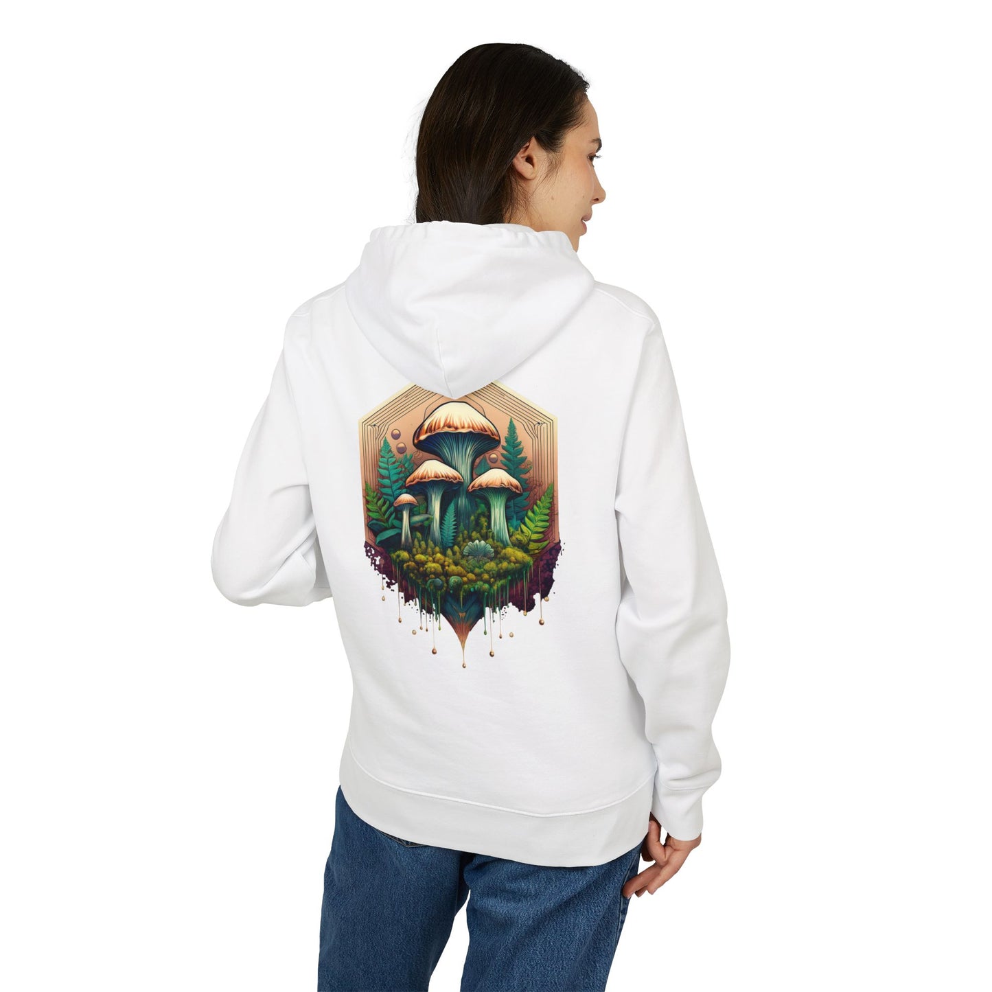 Adventure Awaits Unisex Hoodie - Nature-Inspired Design
