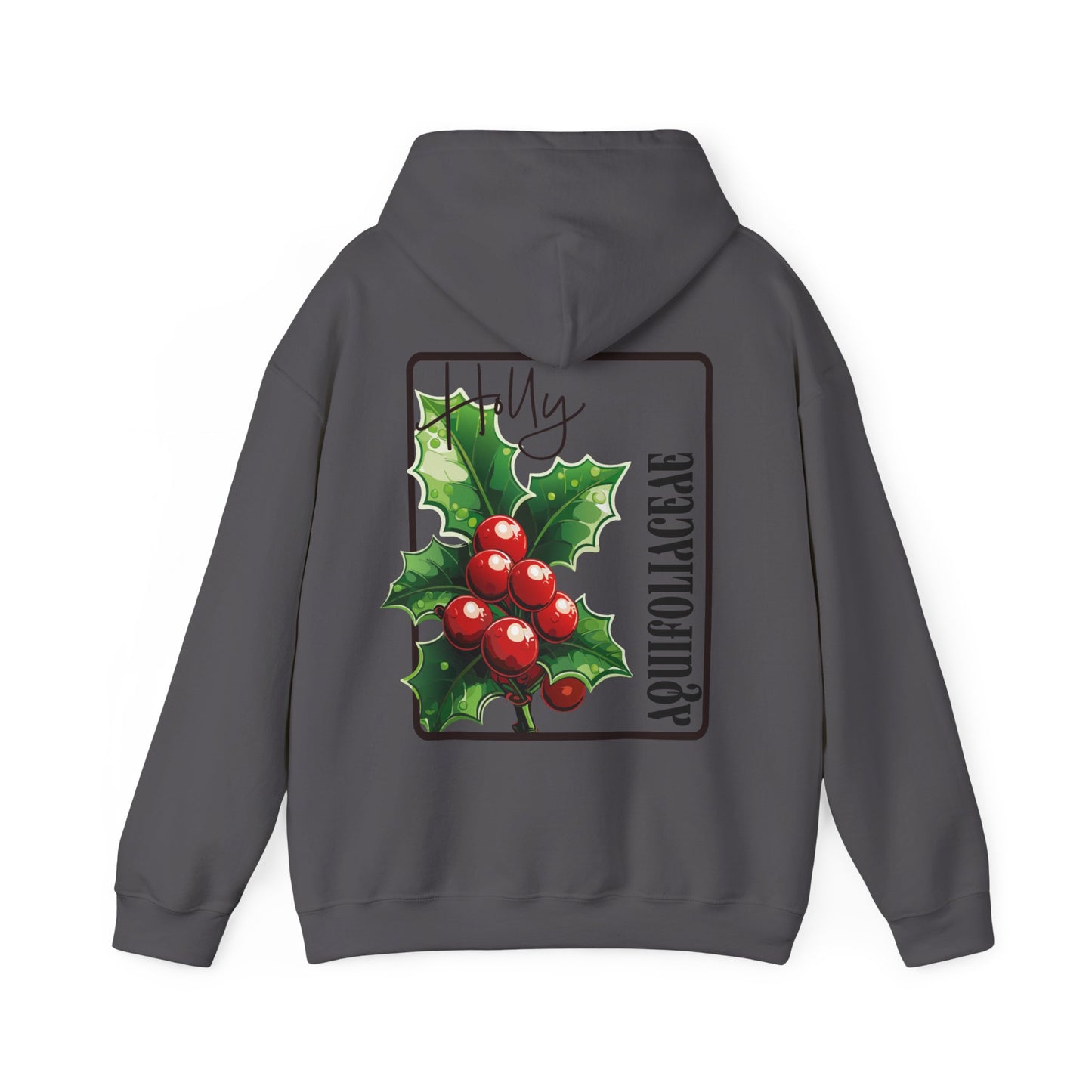 Holly Berry Christmas Hoodie - Unisex Heavy Blend™ Sweatshirt