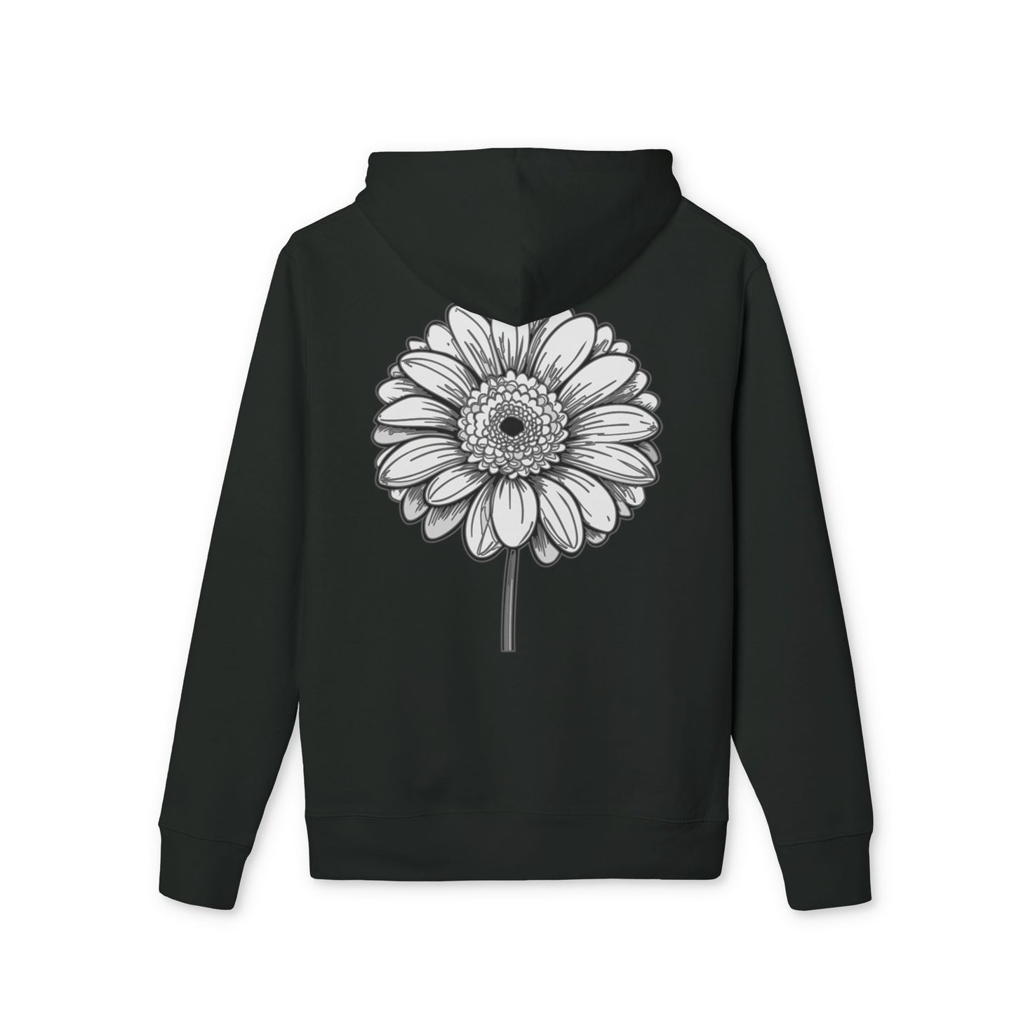 Groovy Flower Design Unisex Hoodie – Heavy Blend™ Sweatshirt for Casual Vibes