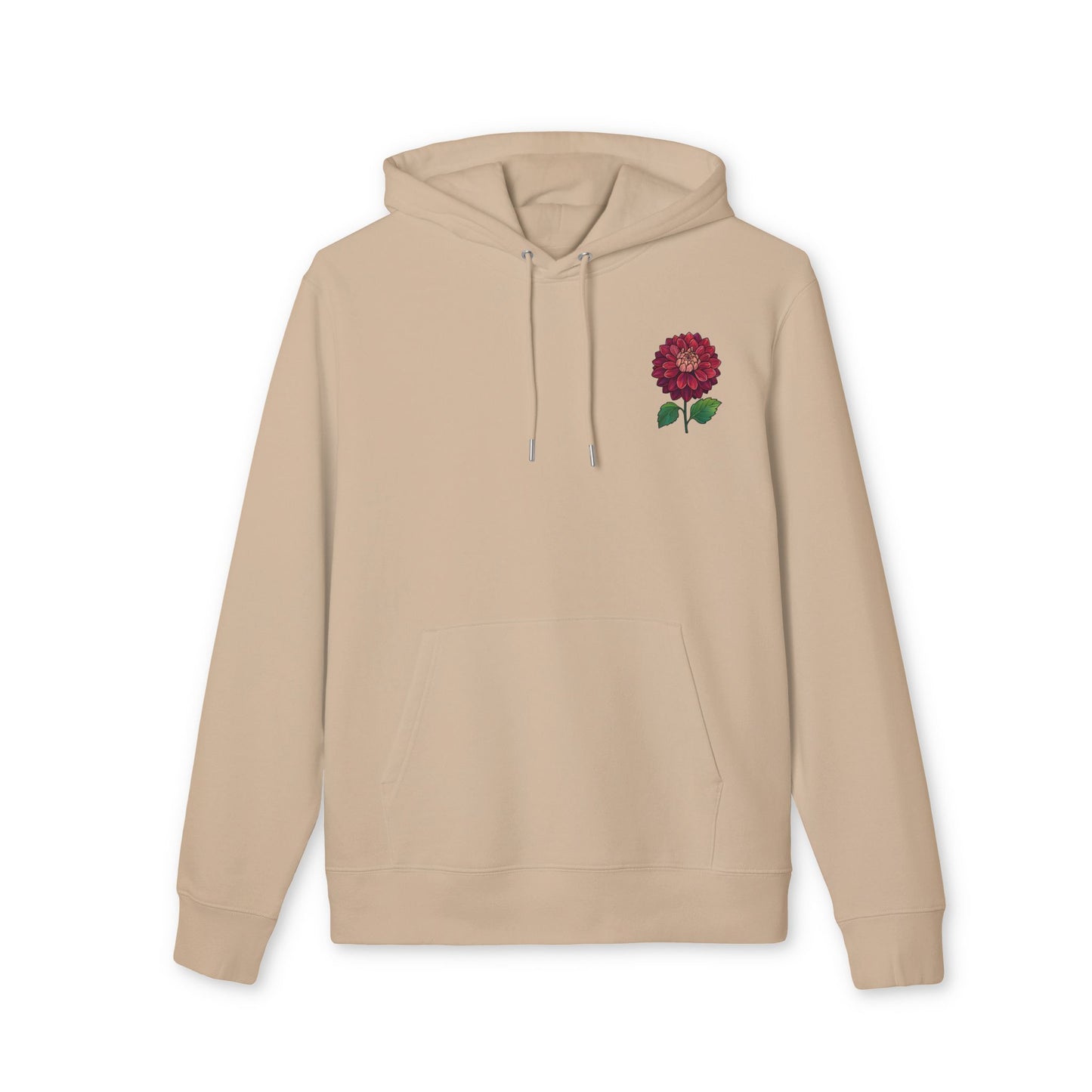 Flower Power Unisex Hoodie - Cozy Fall Floral Design "Dahlia"