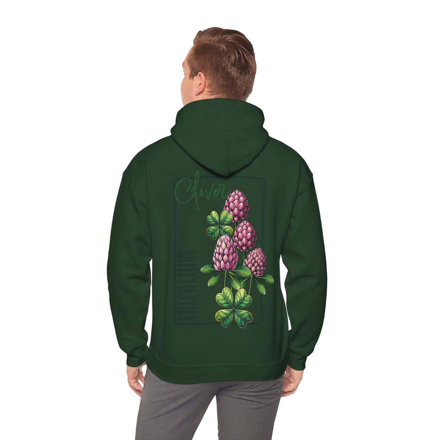 Clover Charm Unisex Heavy Blend™ Hooded Sweatshirt - St. Patrick's Day Apparel