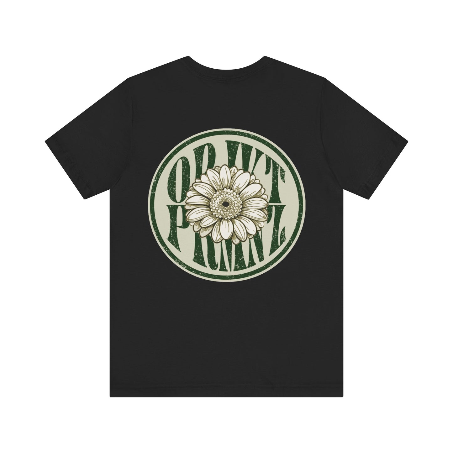 Floral Art Unisex Tee - Positive Vibes & Nature Inspired Apparel