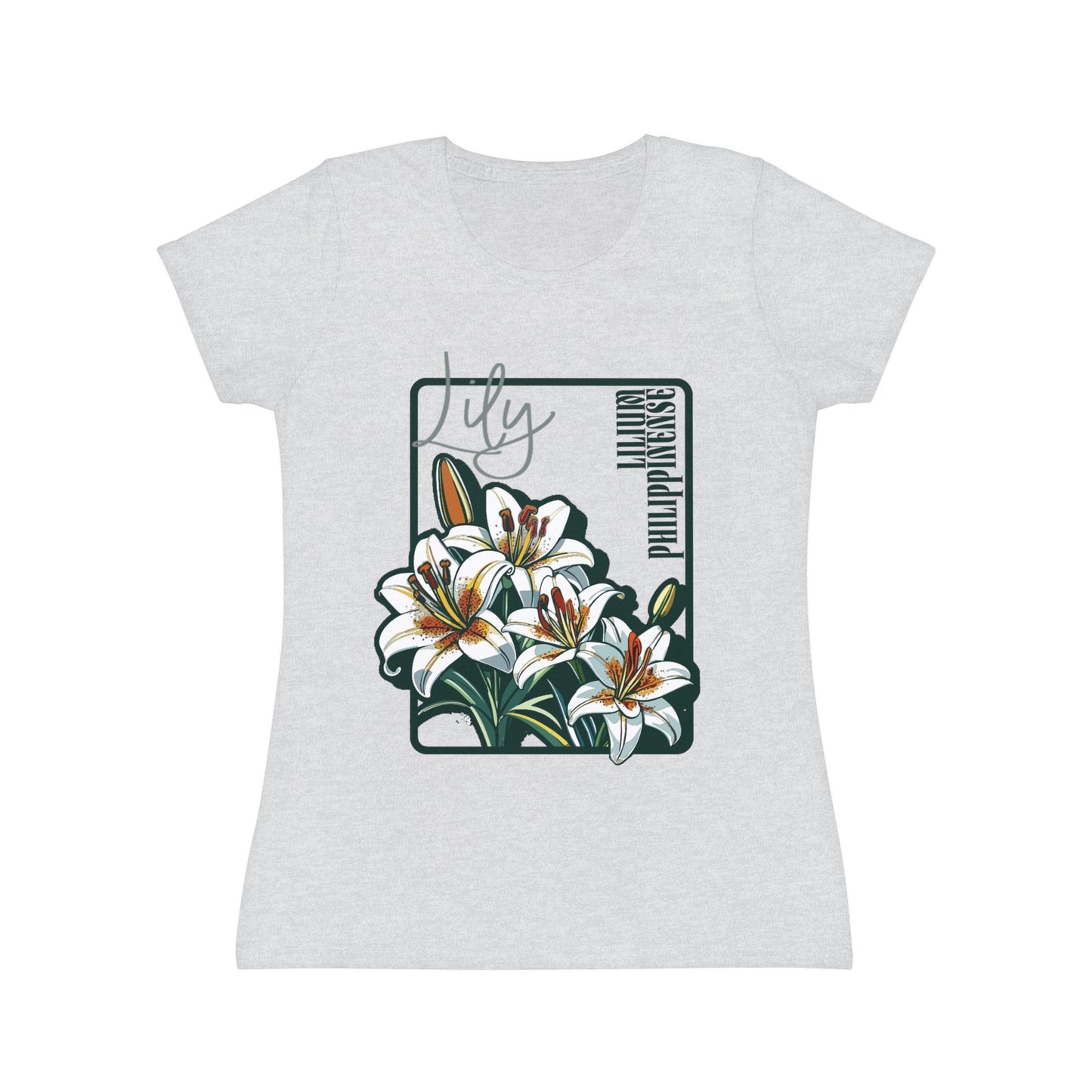 Floral Women's Iconic T-Shirt - Lily Design