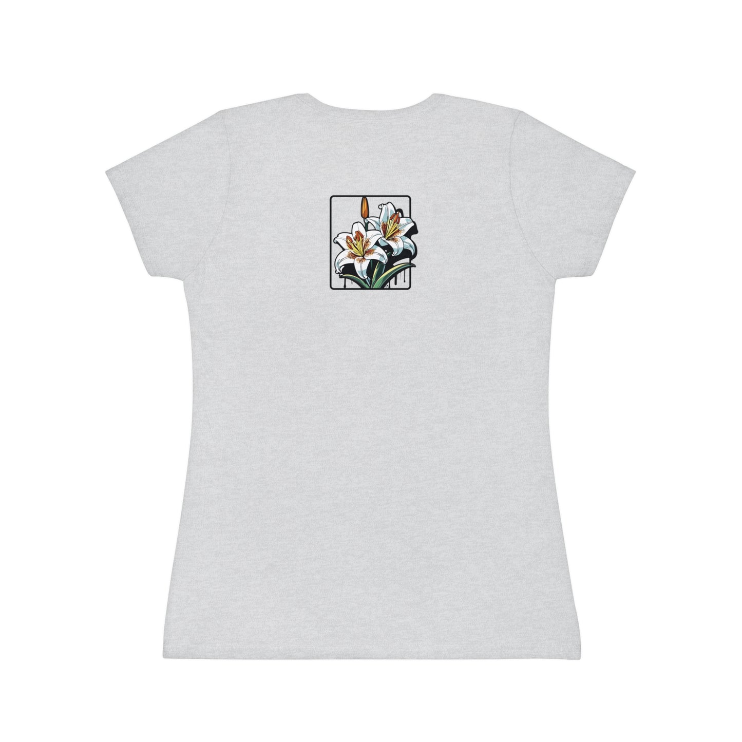 Floral Women's Iconic T-Shirt - Lily Design