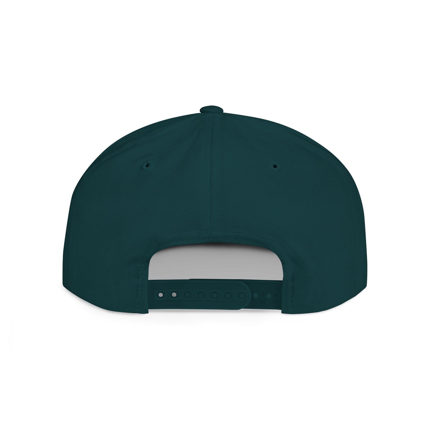Daisy Flat Bill Snapback Hat - Floral Embroidery Cap for Spring & Summer Style