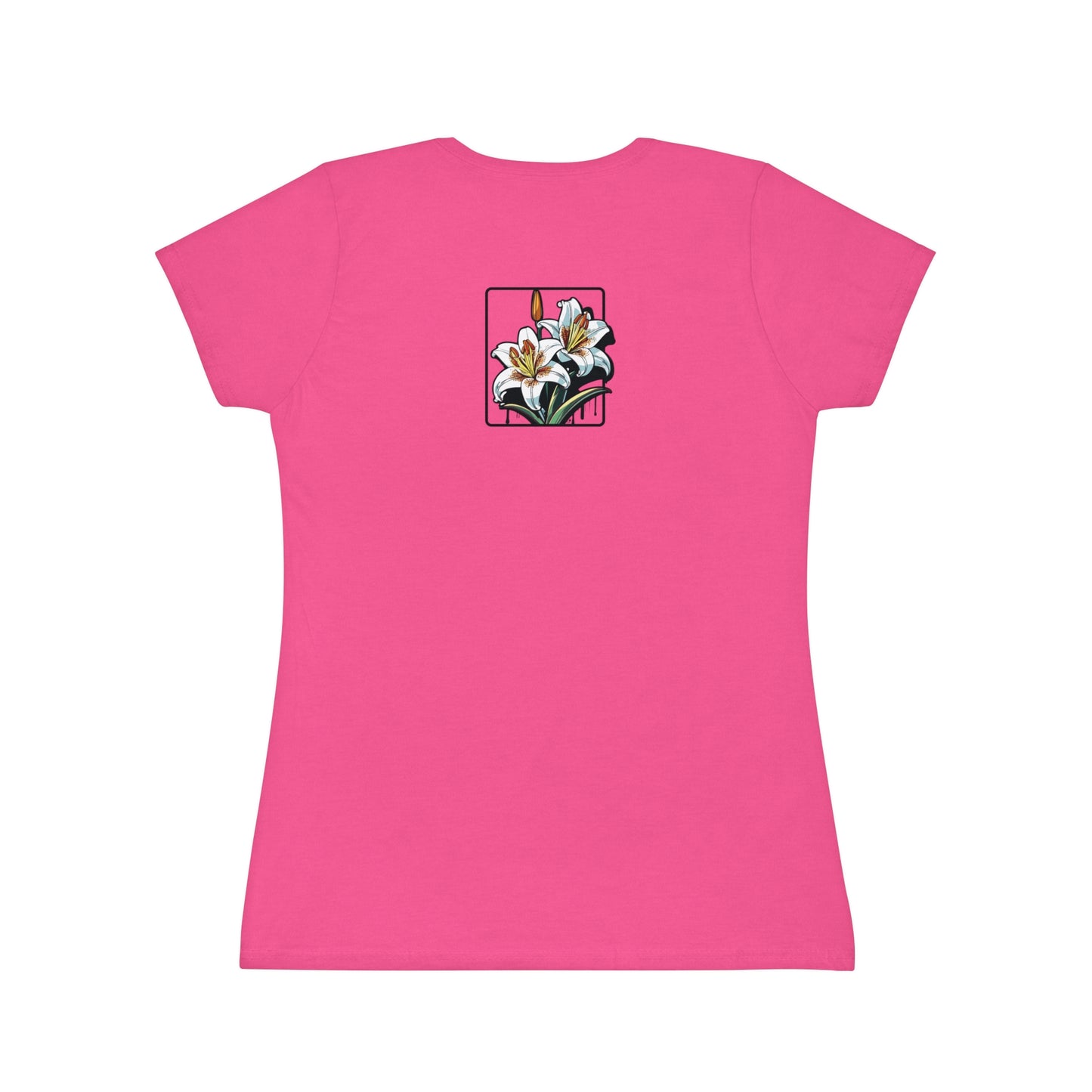 Floral Women's Iconic T-Shirt - Lily Design