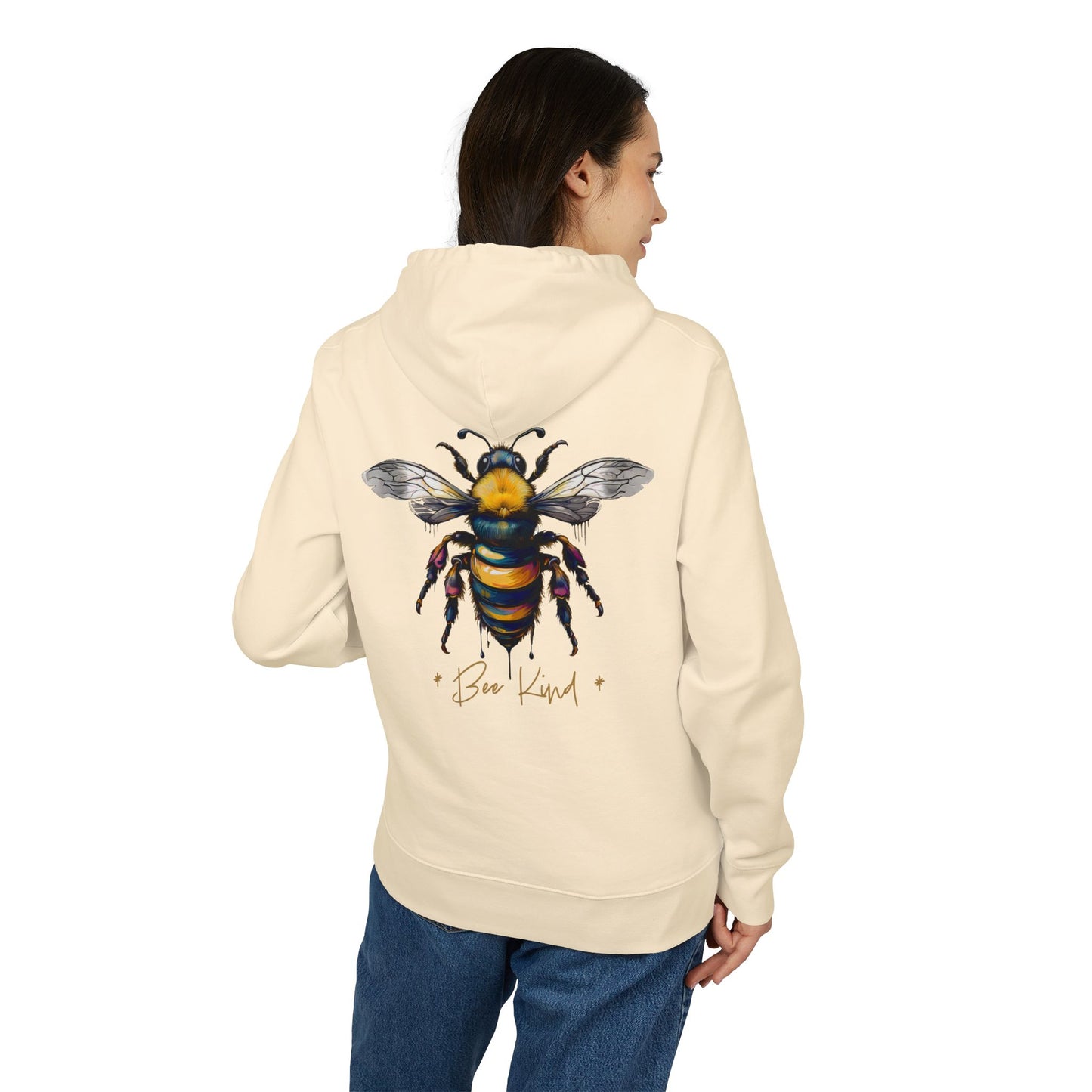 Bee Kind Unisex Heavy Blend™ Hooded Sweatshirt - Inspirational Bee Design