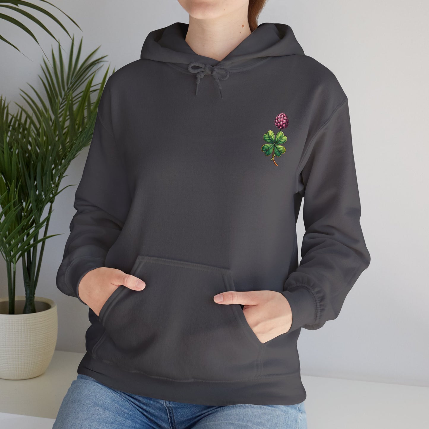 Clover Charm Unisex Heavy Blend™ Hooded Sweatshirt - St. Patrick's Day Apparel