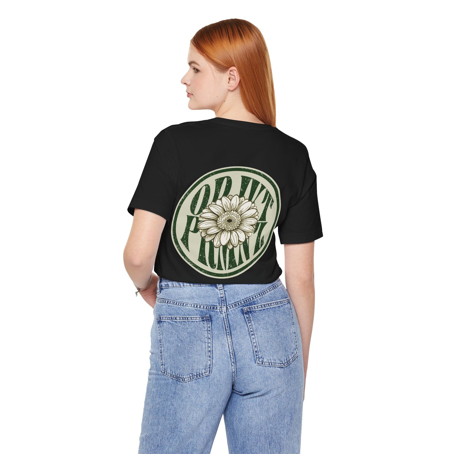 Floral Art Unisex Tee - Positive Vibes & Nature Inspired Apparel