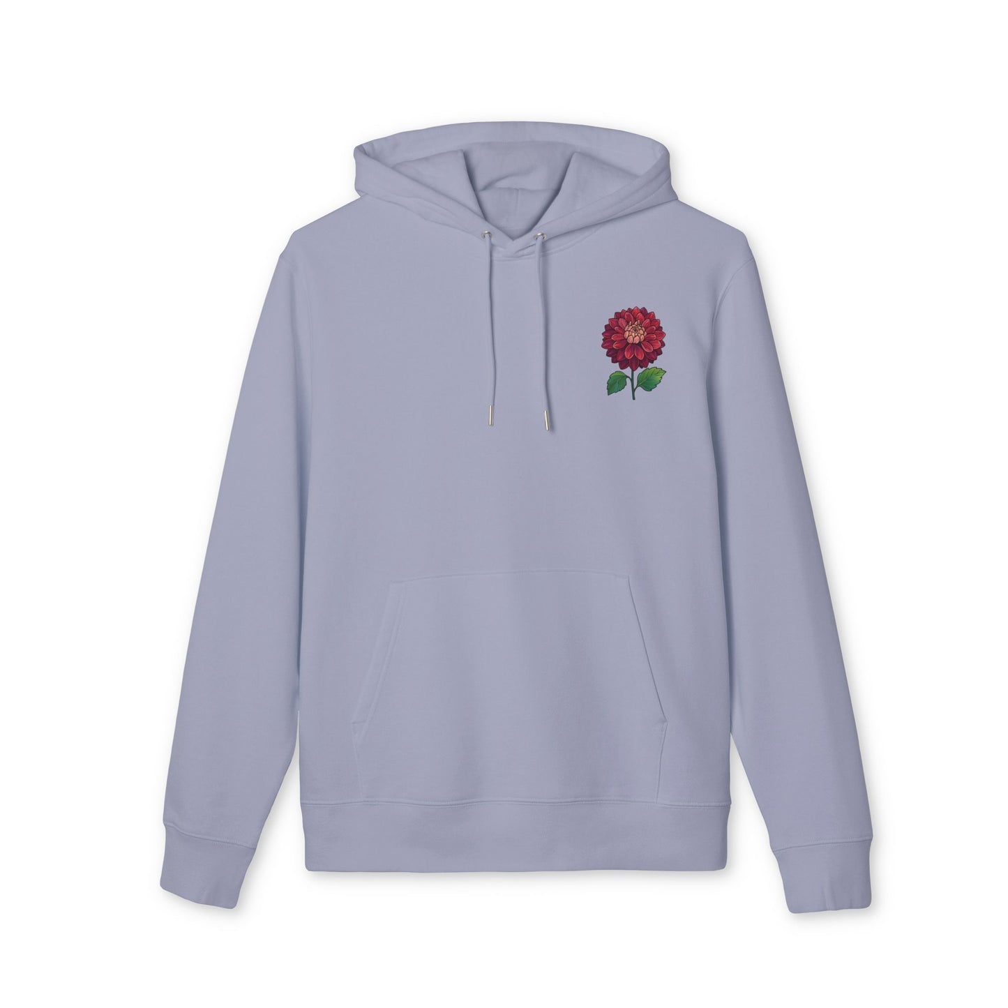 Flower Power Unisex Hoodie - Cozy Fall Floral Design "Dahlia"