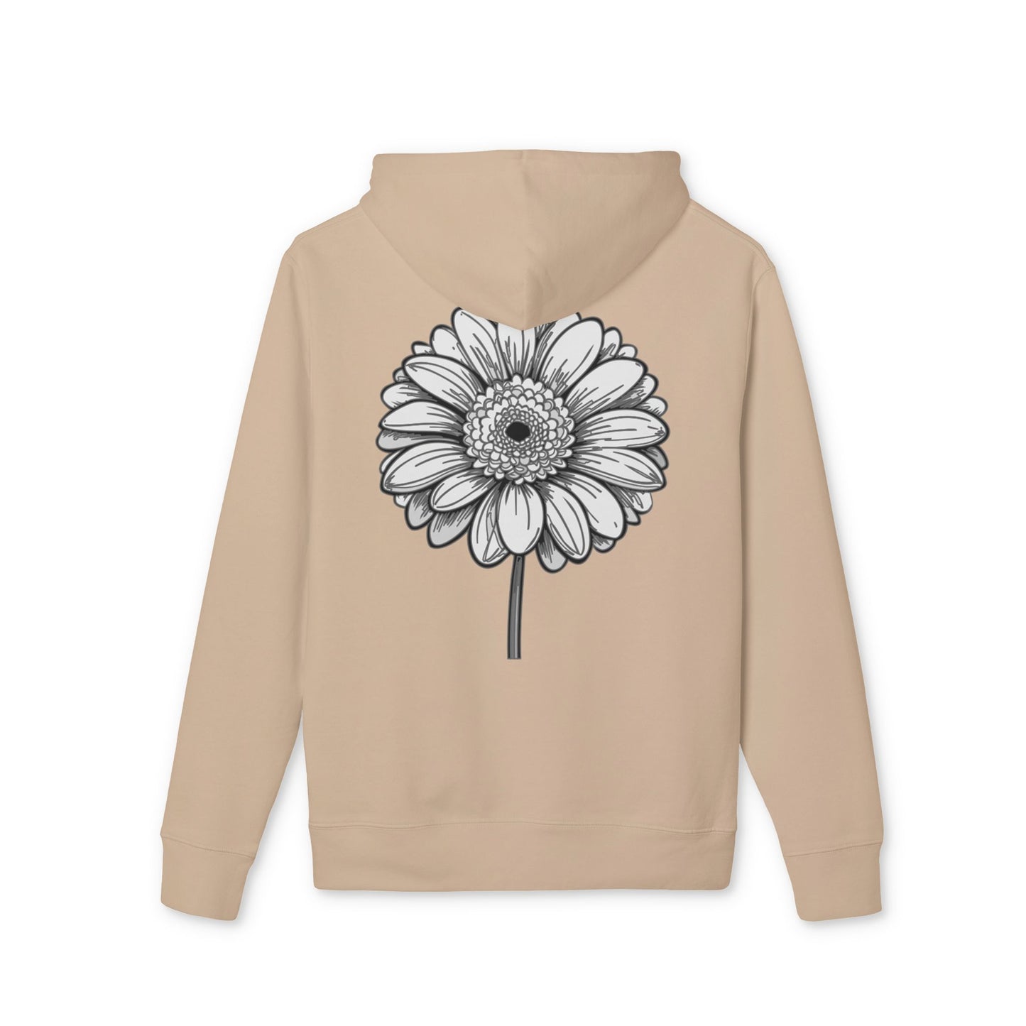 Groovy Flower Design Unisex Hoodie – Heavy Blend™ Sweatshirt for Casual Vibes