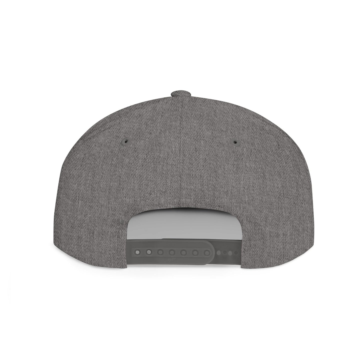 Daisy Flat Bill Snapback Hat - Floral Embroidery Cap for Spring & Summer Style