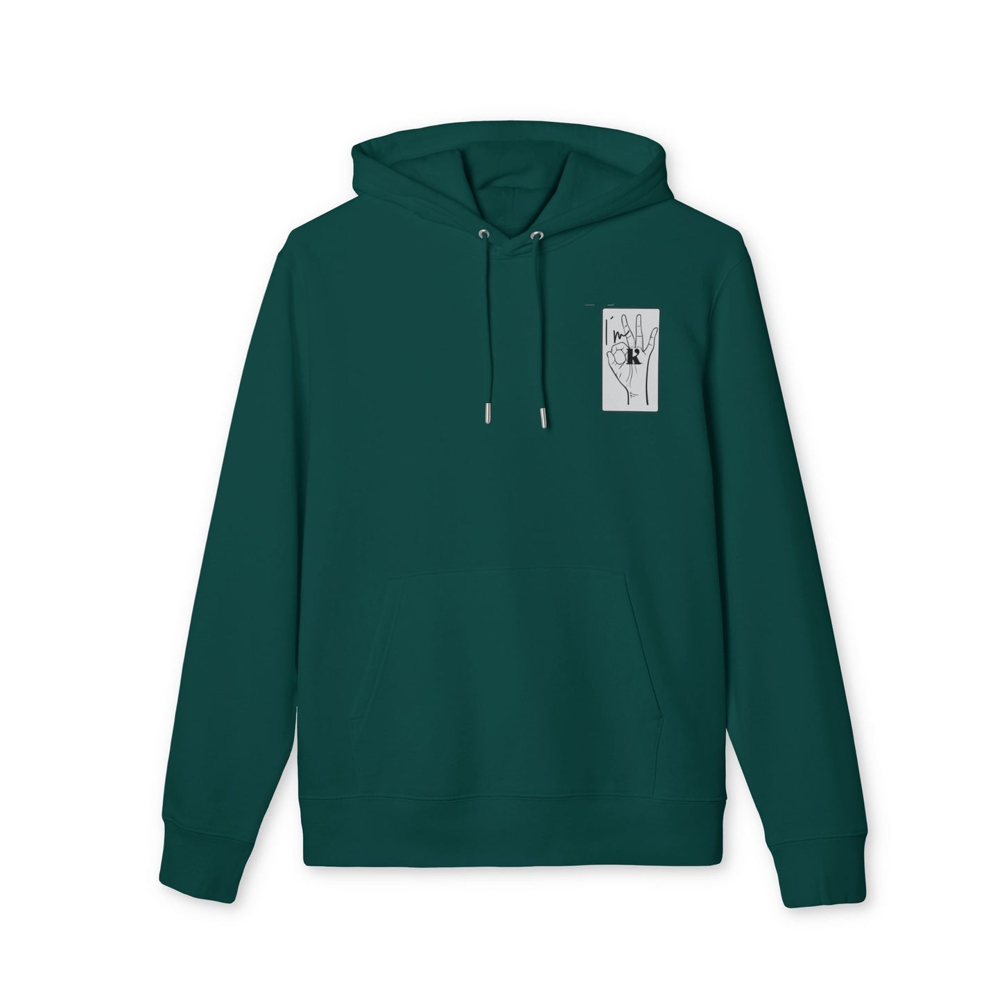 Copy of Hoodie - 'im ok' cool and casual design