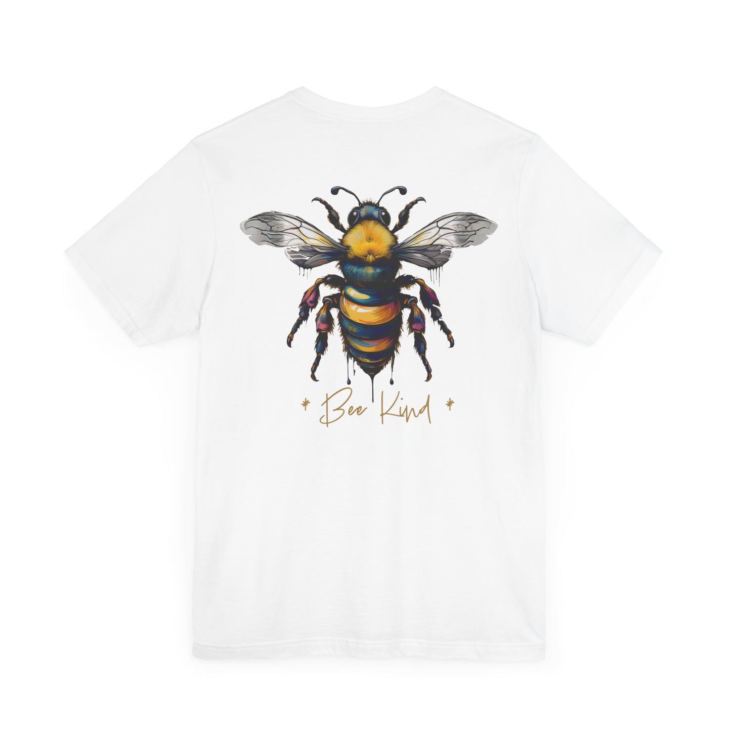 Bee Kind Unisex Jersey Short Sleeve Tee - Positive Vibes Apparel