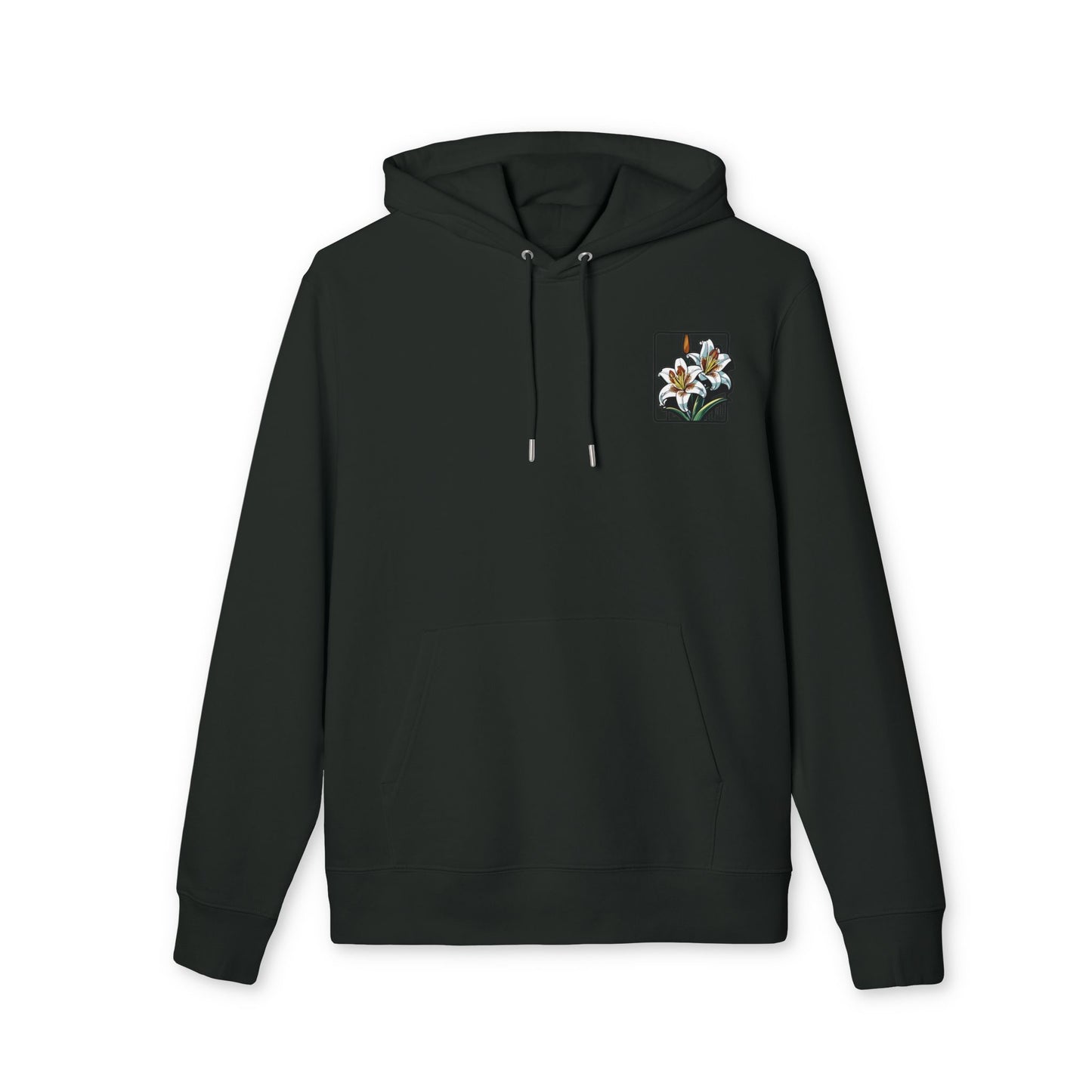 Floral Unisex Hoodie - Striking Lily Design for Nature Lovers "Lily"