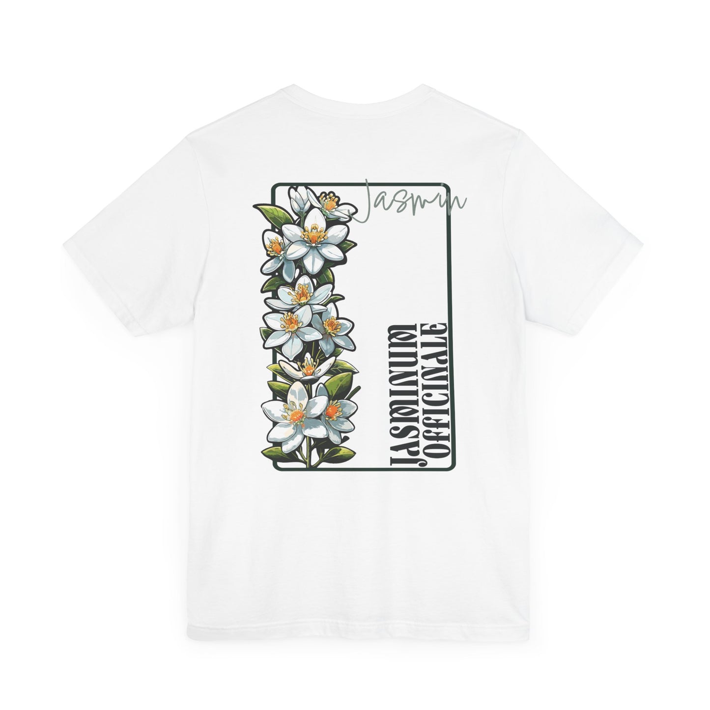 Floral Unisex Jersey Tee - 'La Spirituellement Officielle' Design