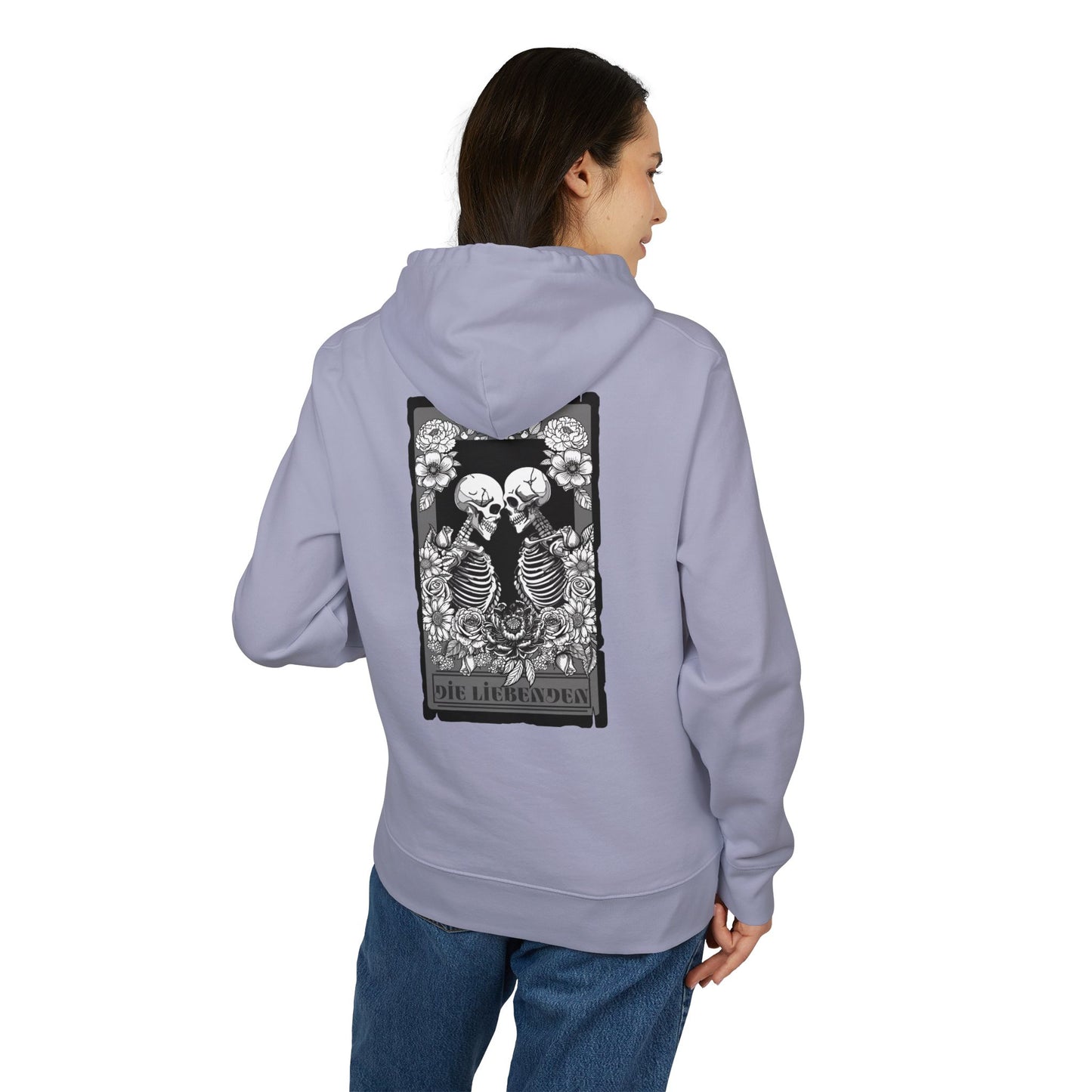 Unisex Skeleton Love Hoodie - Die Lieben Den - Stylish & Comfortable Streetwear