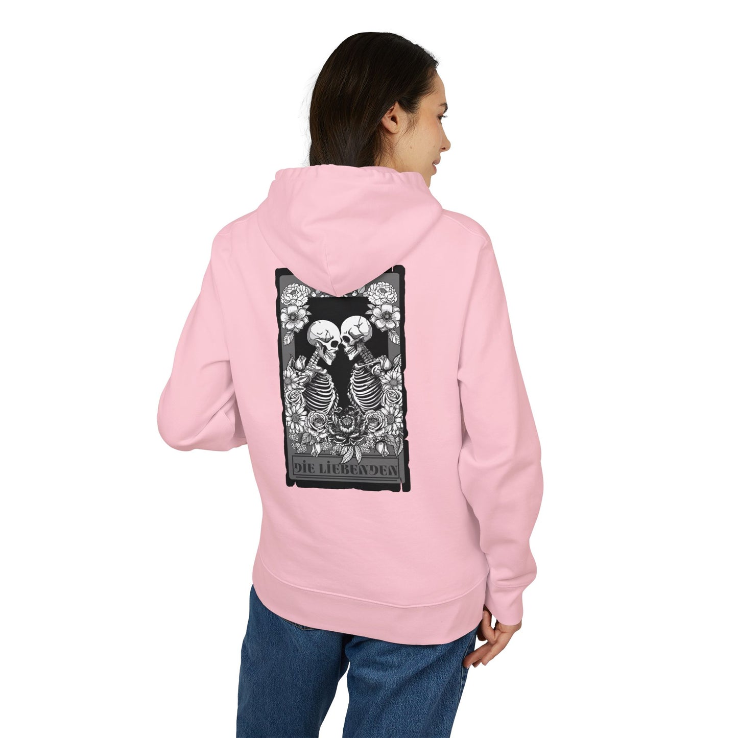 Unisex Skeleton Love Hoodie - Die Lieben Den - Stylish & Comfortable Streetwear