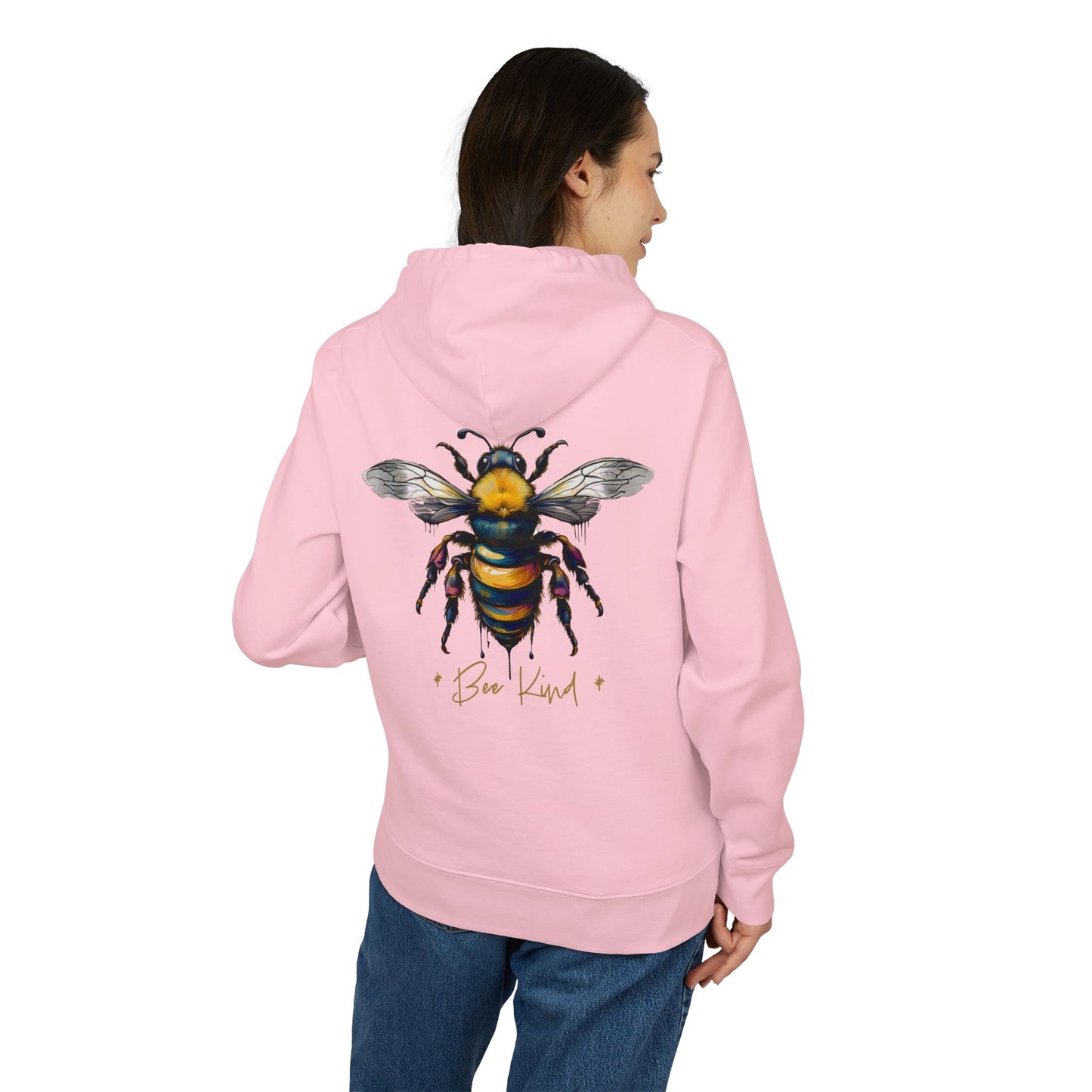 Bee Kind Unisex Heavy Blend™ Hooded Sweatshirt - Inspirational Bee Design