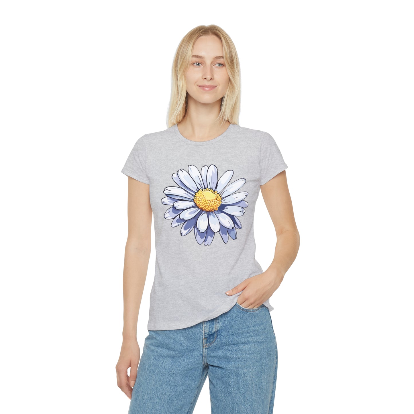 Daisy Floral Women's T-Shirt - Iconic Spring Style