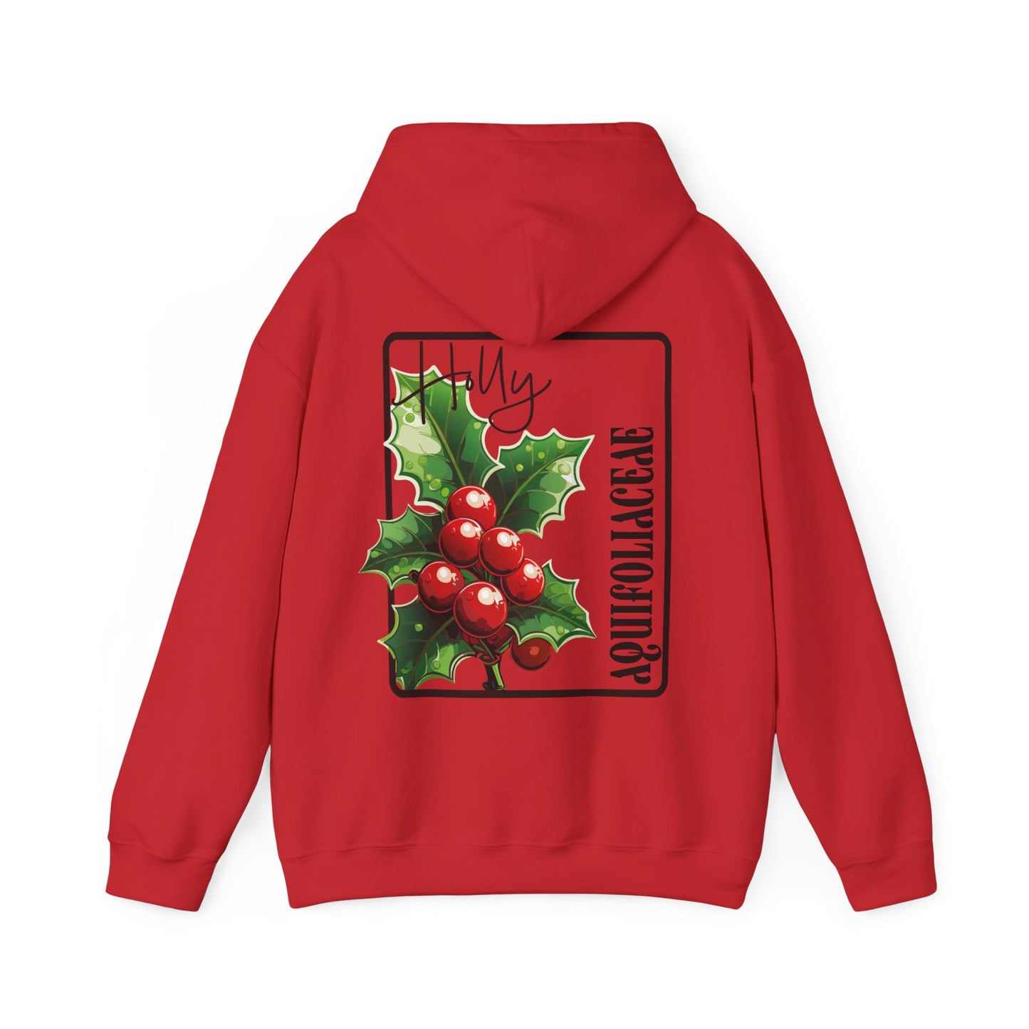 Holly Berry Christmas Hoodie - Unisex Heavy Blend™ Sweatshirt