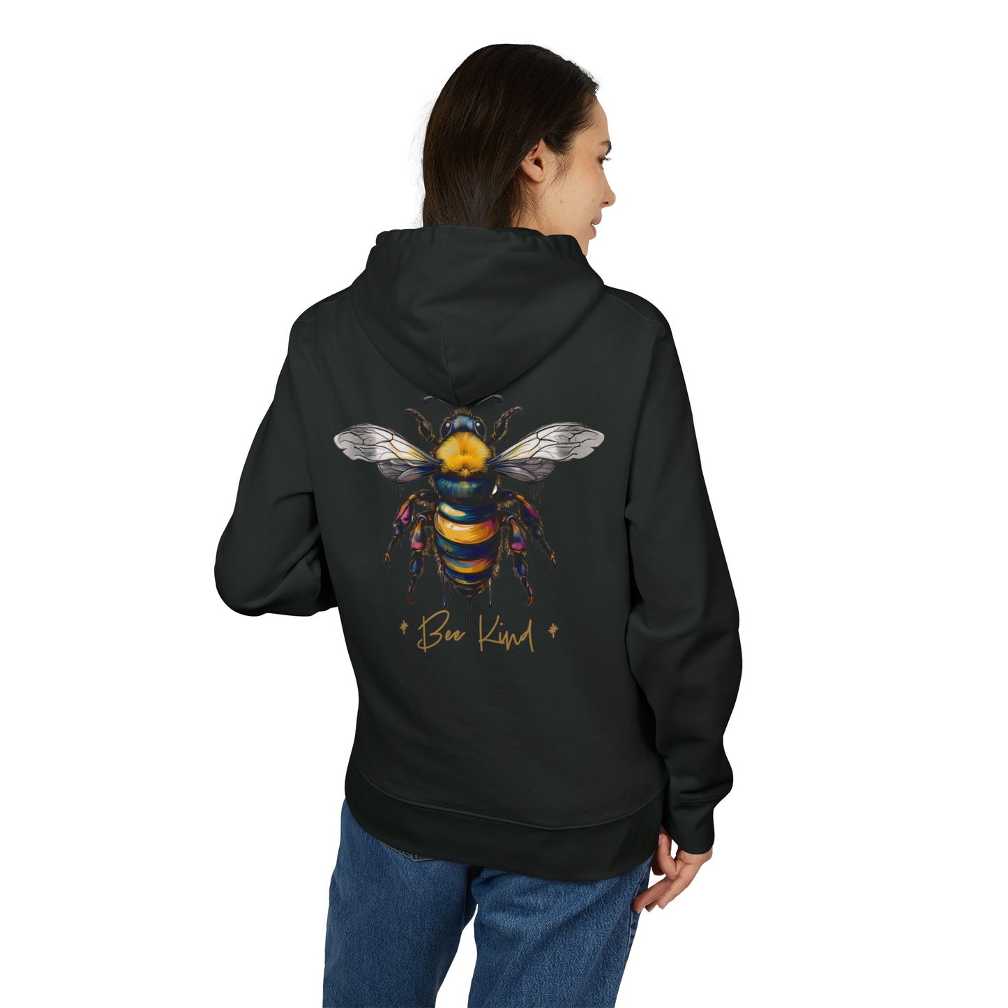 Bee Kind Unisex Heavy Blend™ Hooded Sweatshirt - Inspirational Bee Design