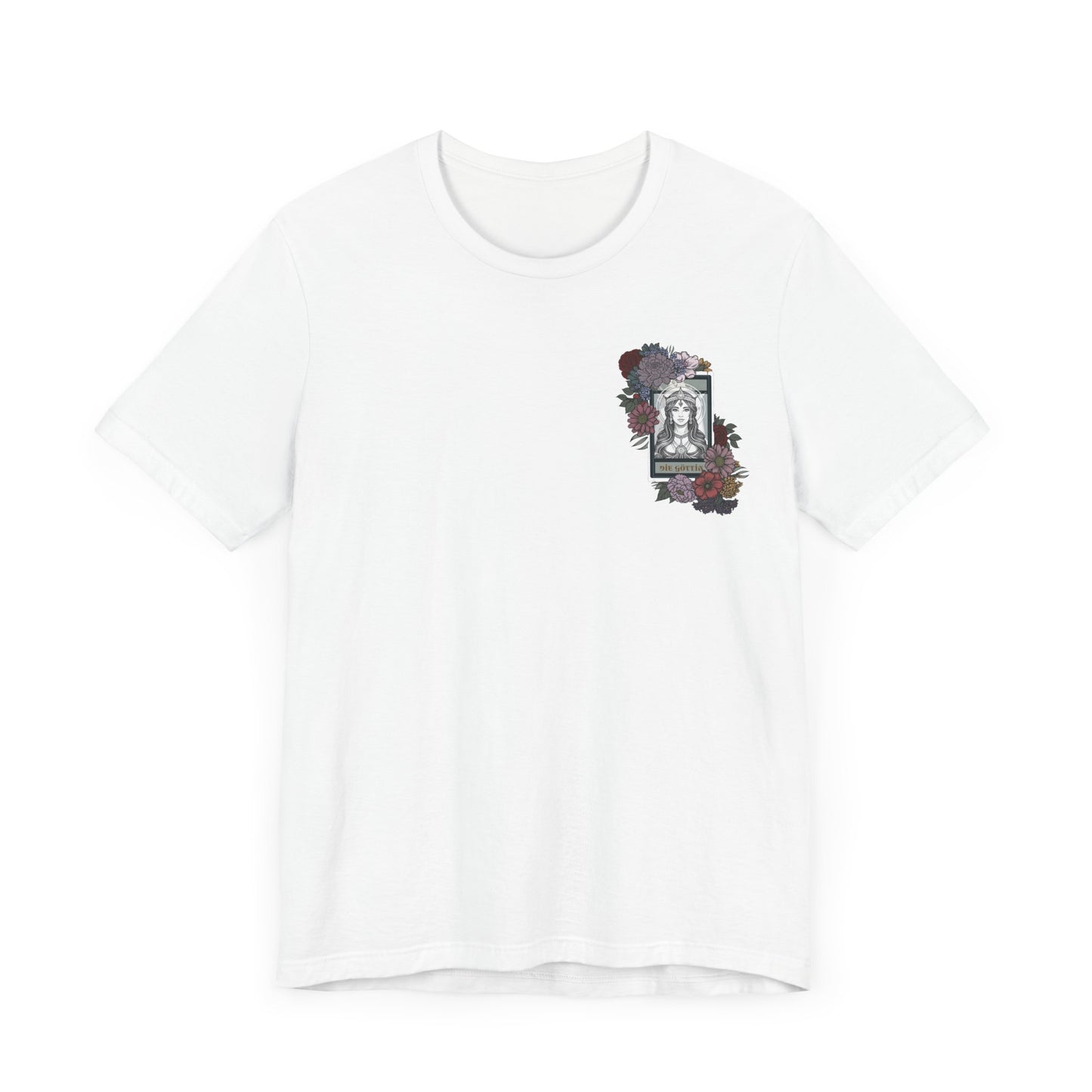 Floral Graphic Unisex T-Shirt - Feminine Art Tee for Everyday Wear