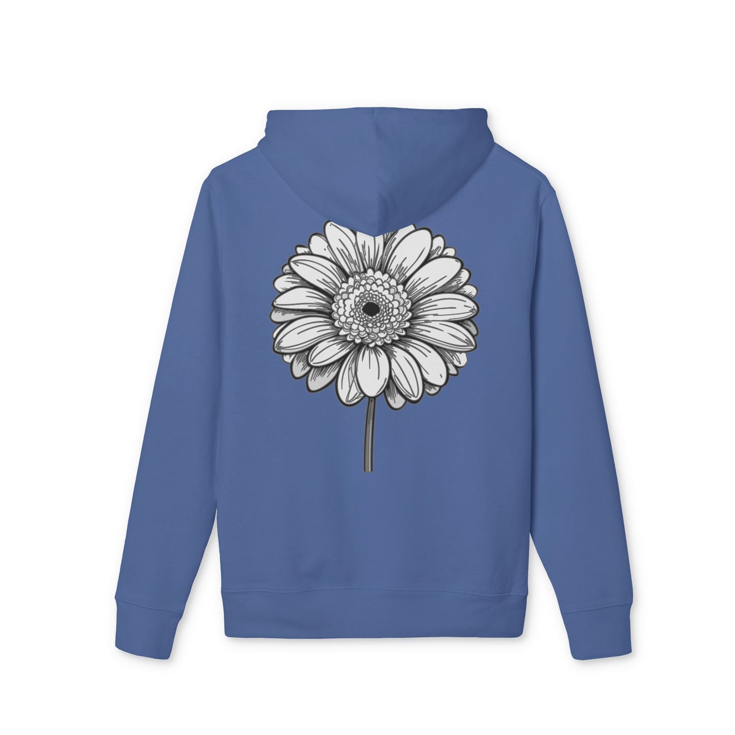 Groovy Flower Design Unisex Hoodie – Heavy Blend™ Sweatshirt for Casual Vibes