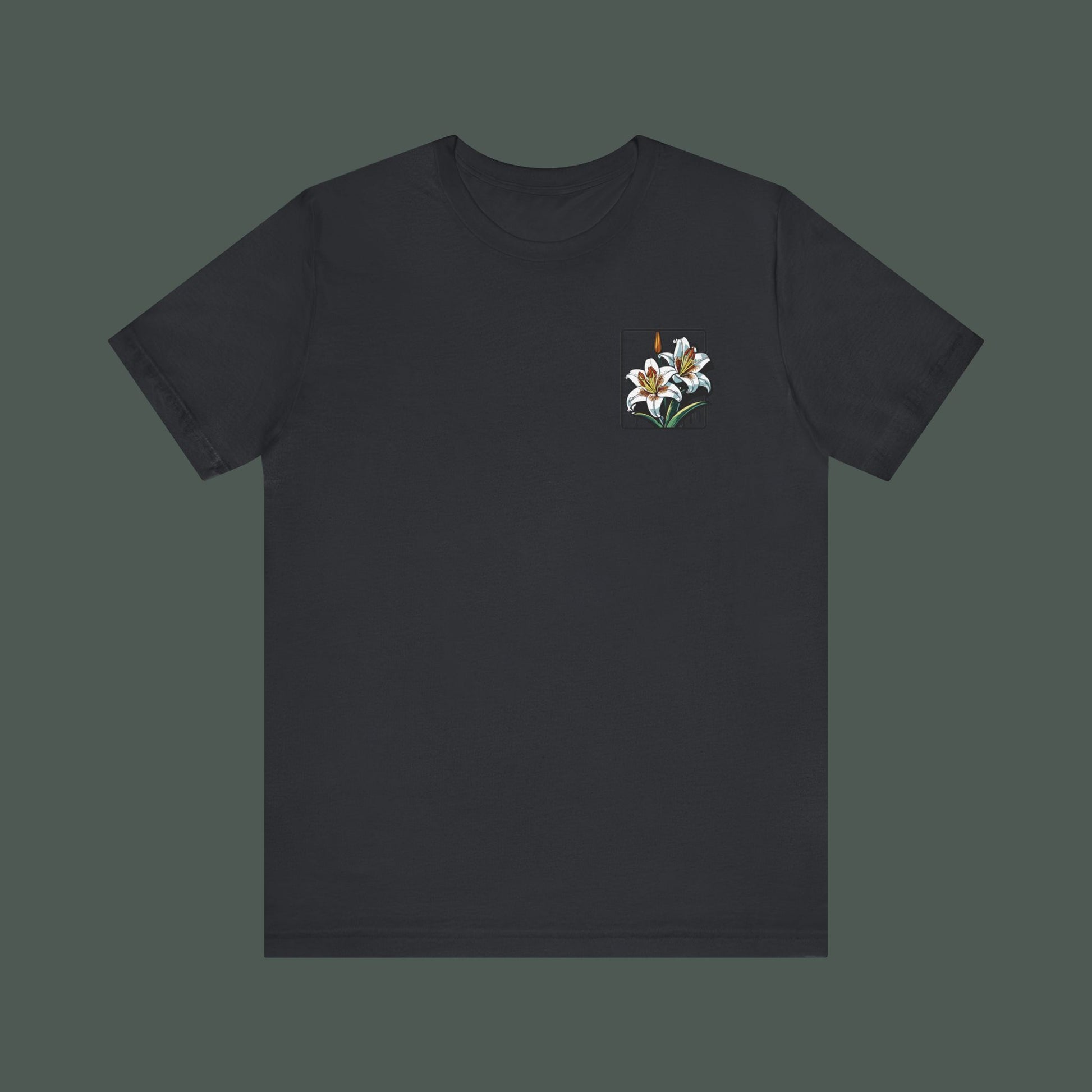 Floral Art Tee - Vintage Style Unisex Jersey Short Sleeve, Nature T-Shirt, Gift for Art Lovers, Spring and Summer Fashion, Unique Gift Idea