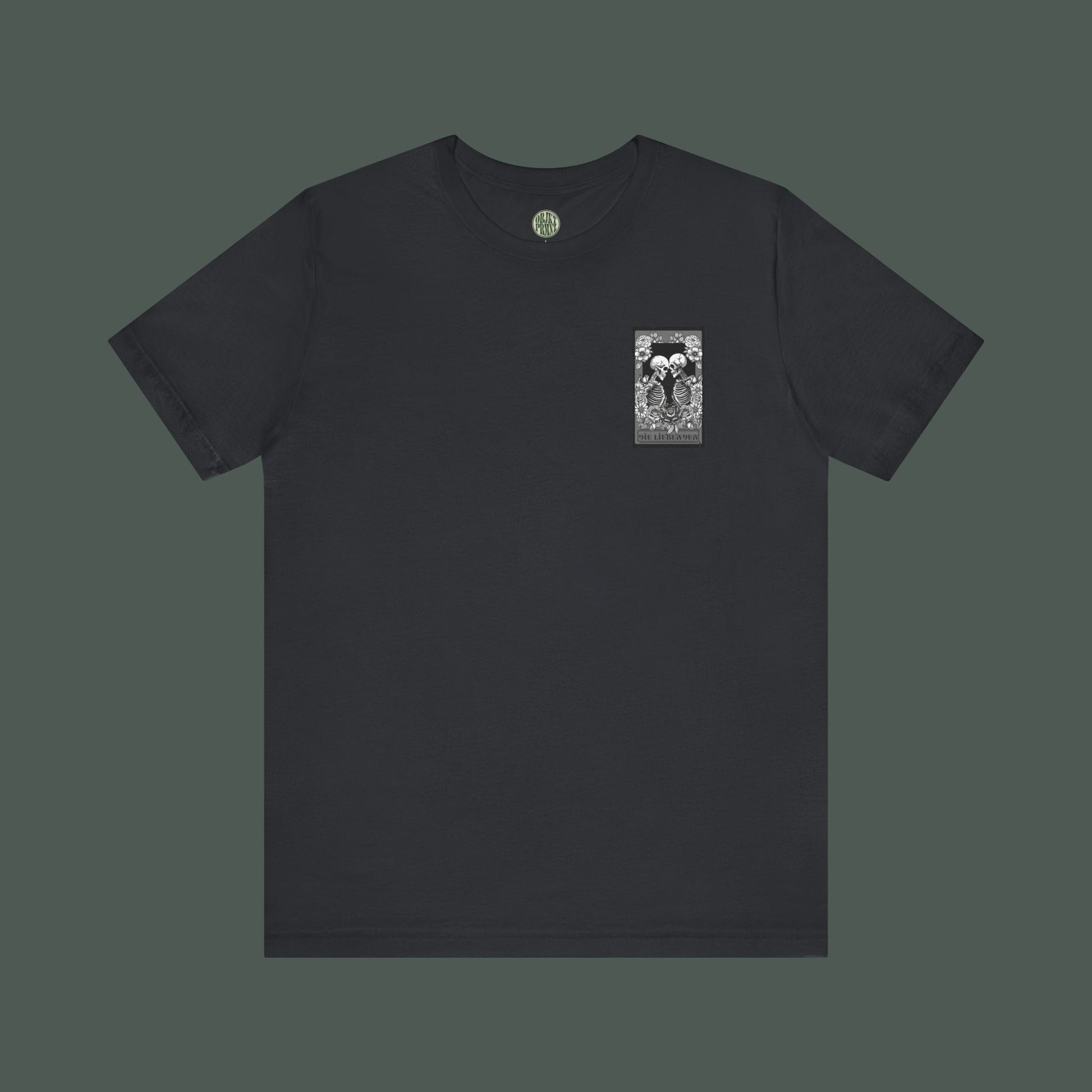High-Quality Graphic Tee, Skeletons, Casual Wear, Halloween Shirt, Gift for Him/Her, Everyday Comfort