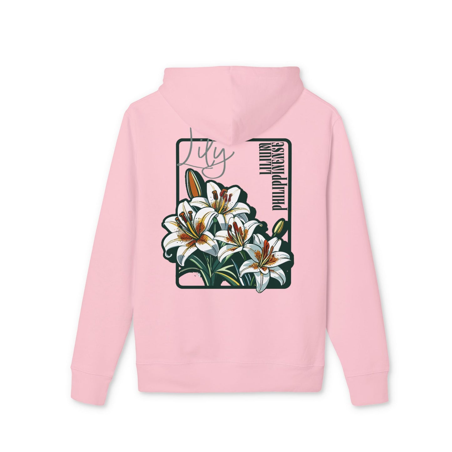 Floral Unisex Hoodie - Striking Lily Design for Nature Lovers "Lily"