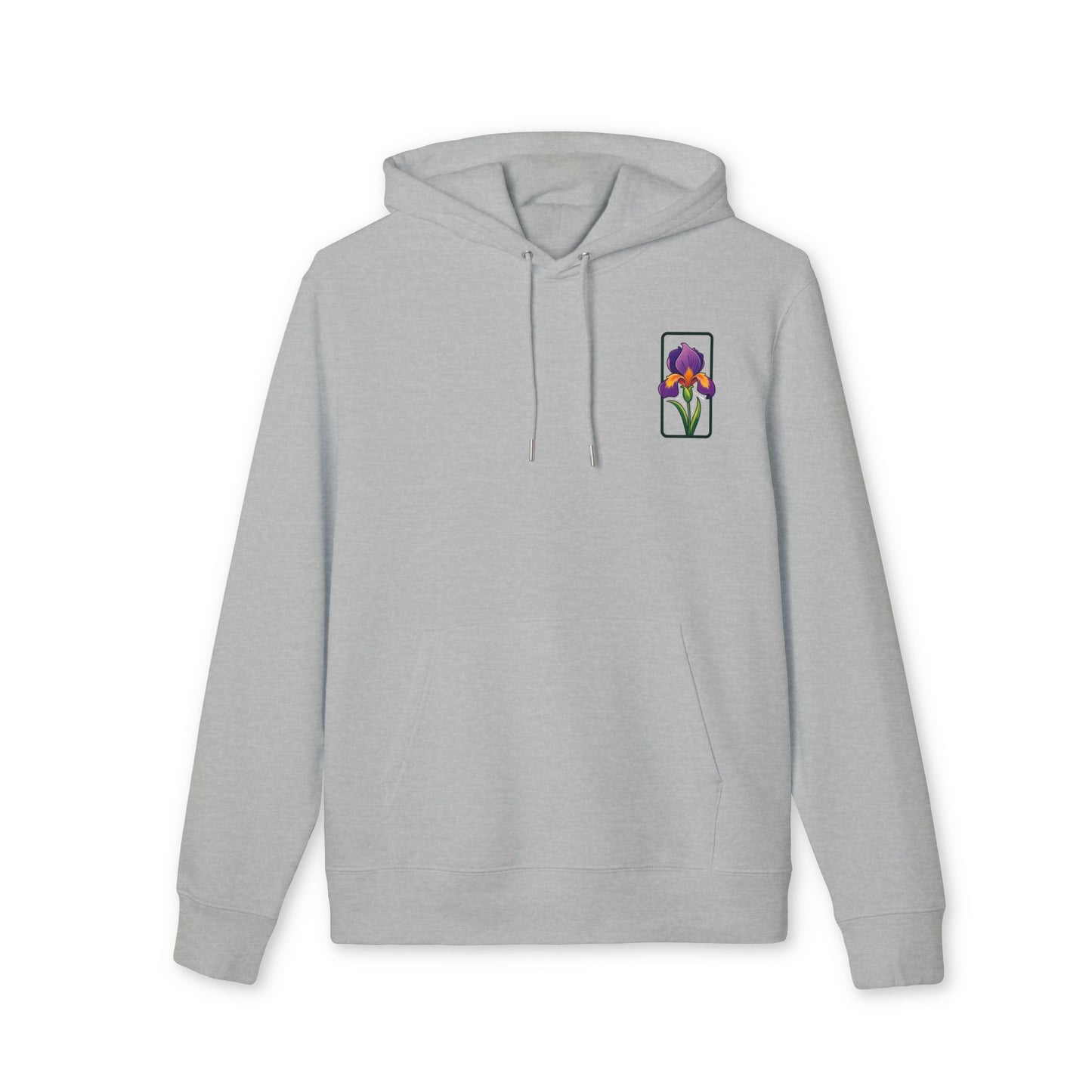 Floral Graphic Unisex Hoodie - Perfect for Spring Celebrations "Iris"
