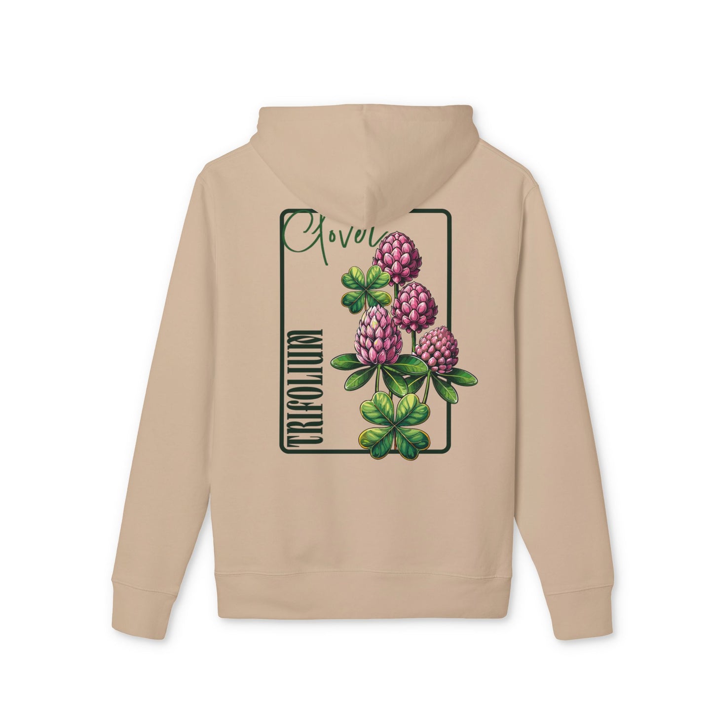 Floral Clover Design Hoodie for Nature Lovers "Clover"