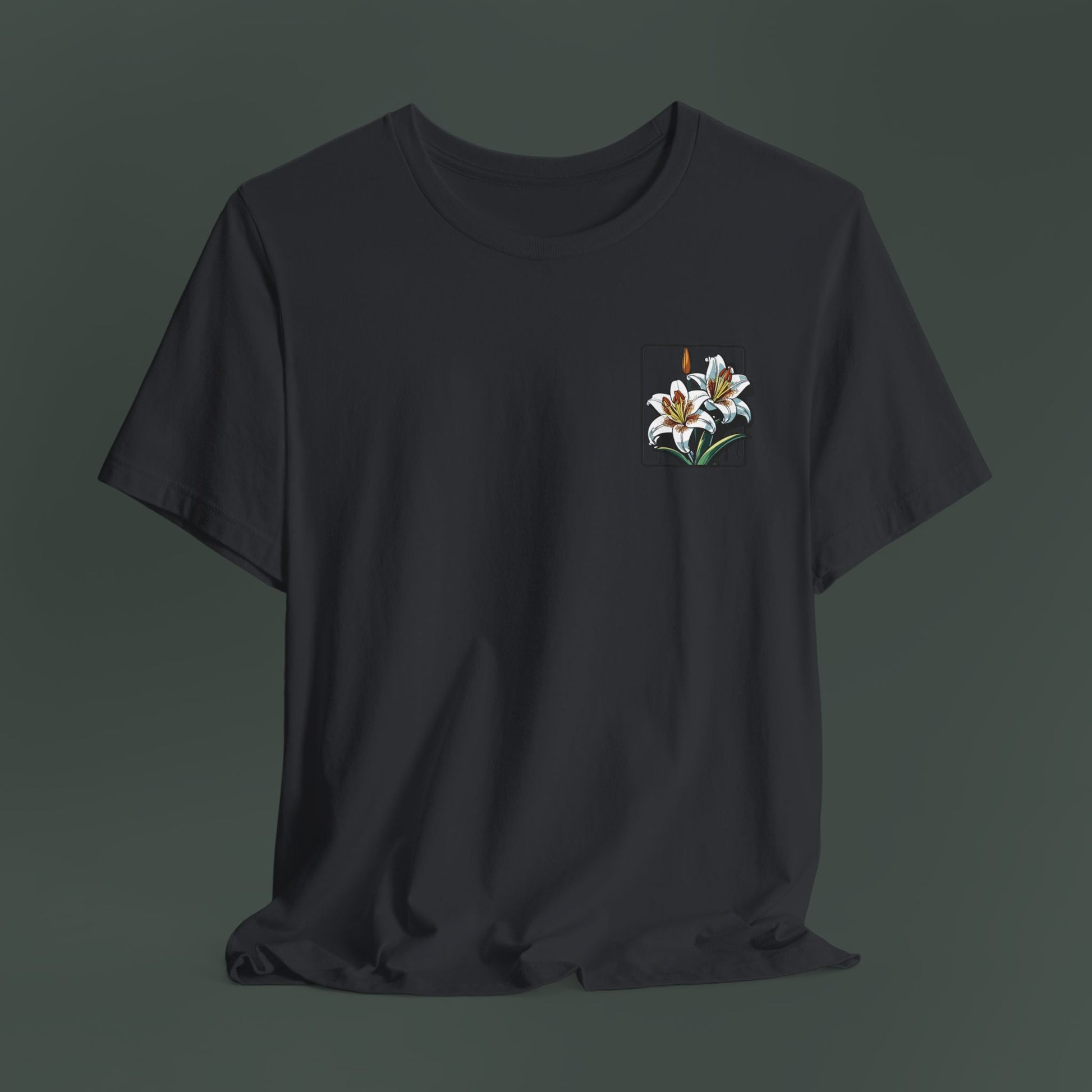 Floral Art Tee - Vintage Style Unisex Jersey Short Sleeve, Nature T-Shirt, Gift for Art Lovers, Spring and Summer Fashion, Unique Gift Idea