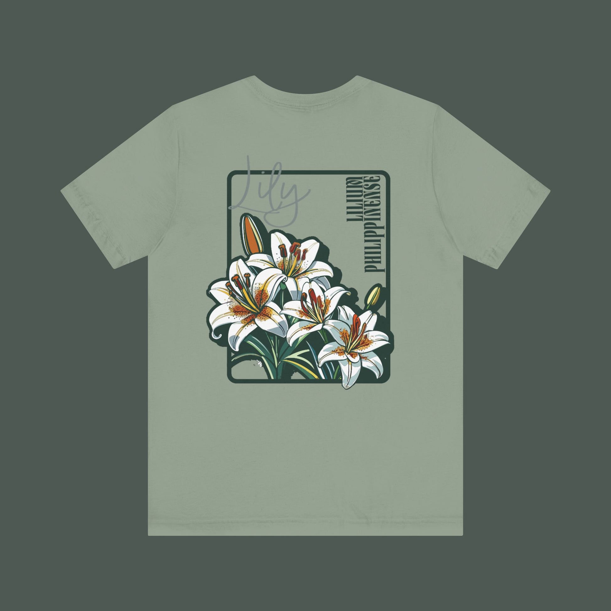 Floral Art Tee - Vintage Style Unisex Jersey Short Sleeve, Nature T-Shirt, Gift for Art Lovers, Spring and Summer Fashion, Unique Gift Idea