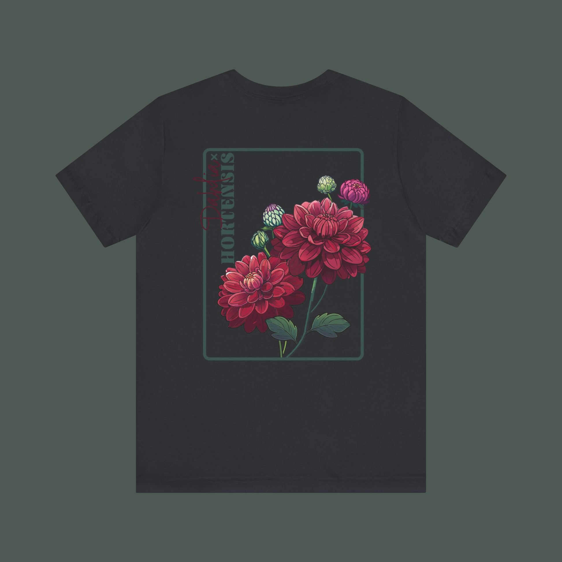 Floral Design T-Shirt for Nature Lovers, Botanical Tee, Gift for Gardeners, Spring Fashion, Cute Graphic Tee, Birthday Gift