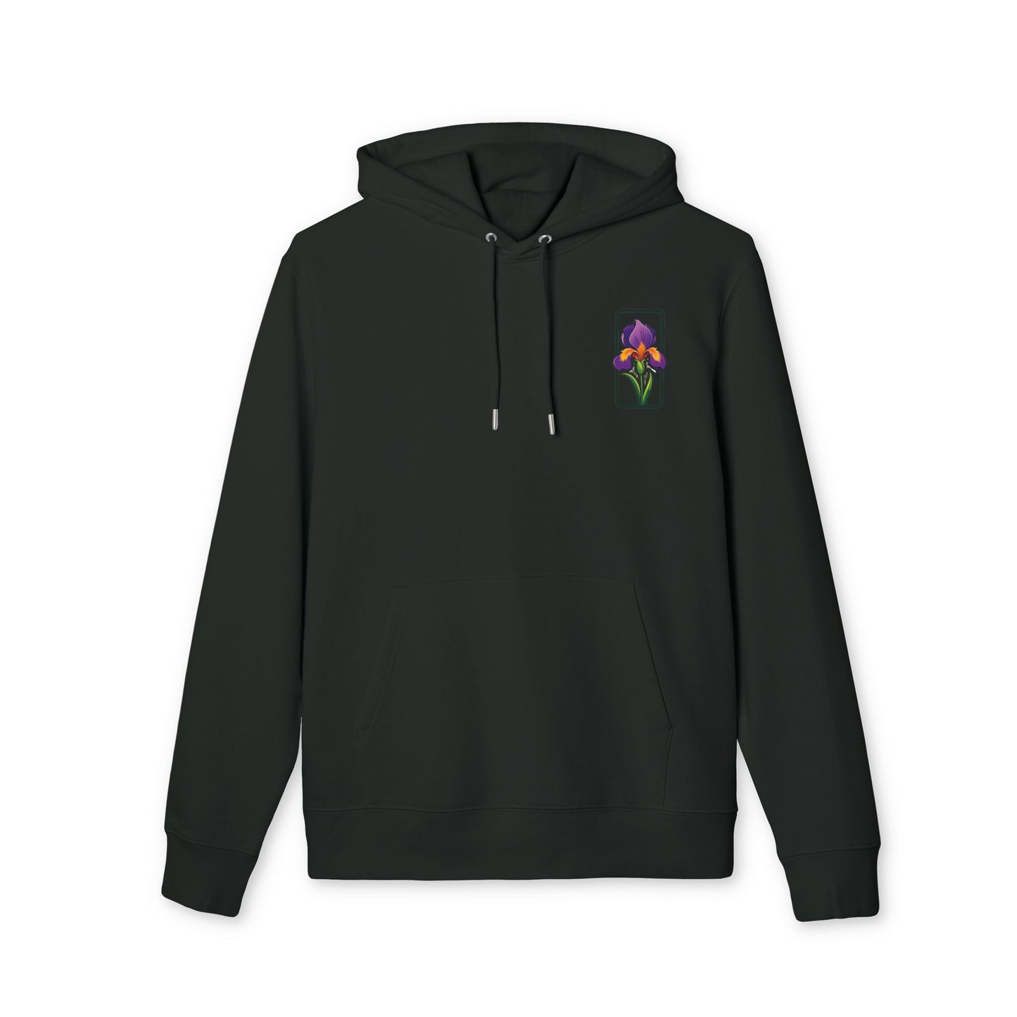 Floral Graphic Unisex Hoodie - Perfect for Spring Celebrations "Iris"