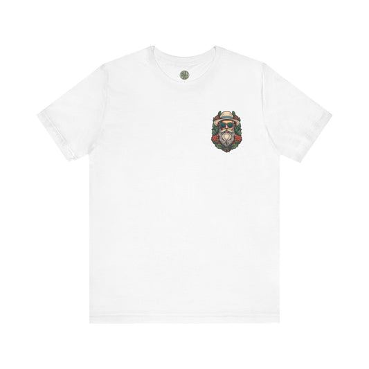 Cool Vintage-Inspired Unisex Tee - Bearded Man with Sunglasses Design