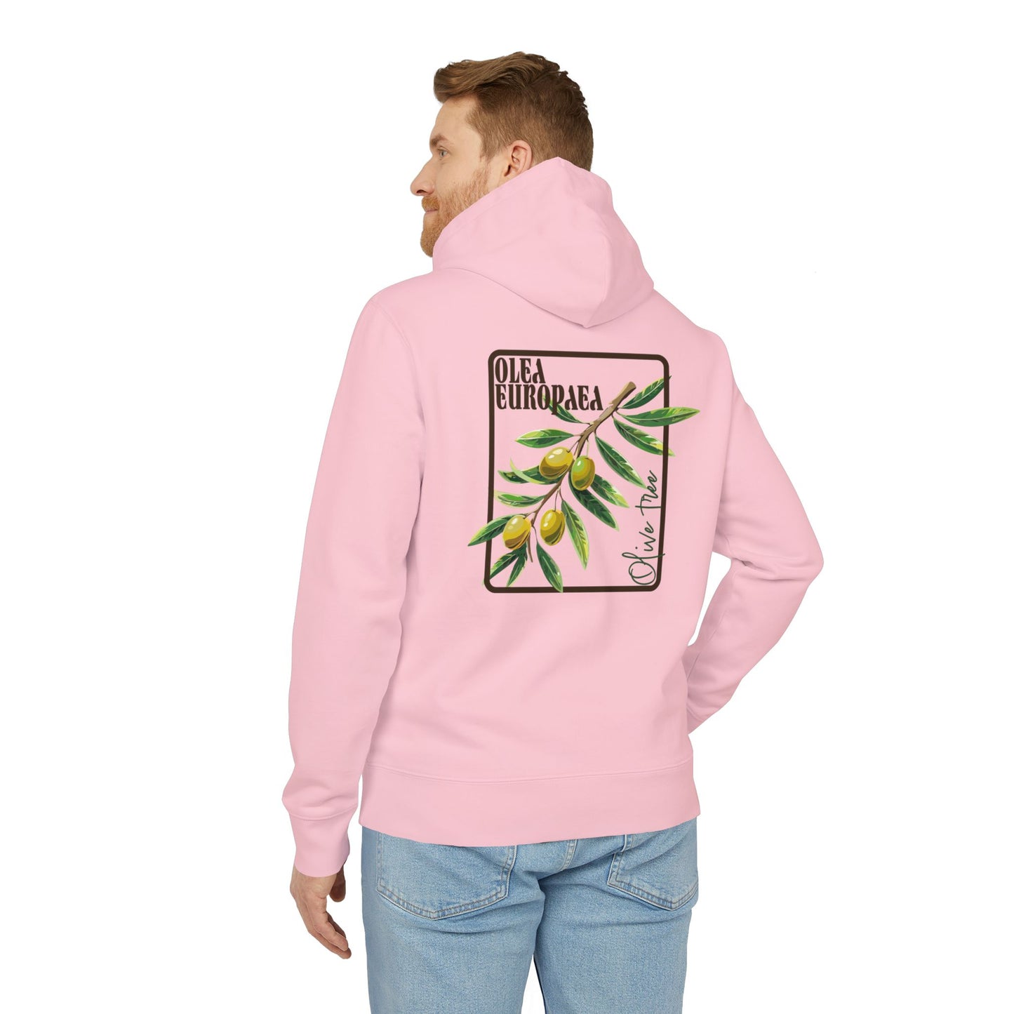 Olive Branch Unisex Hoodie - Cozy Nature-Inspired Apparel