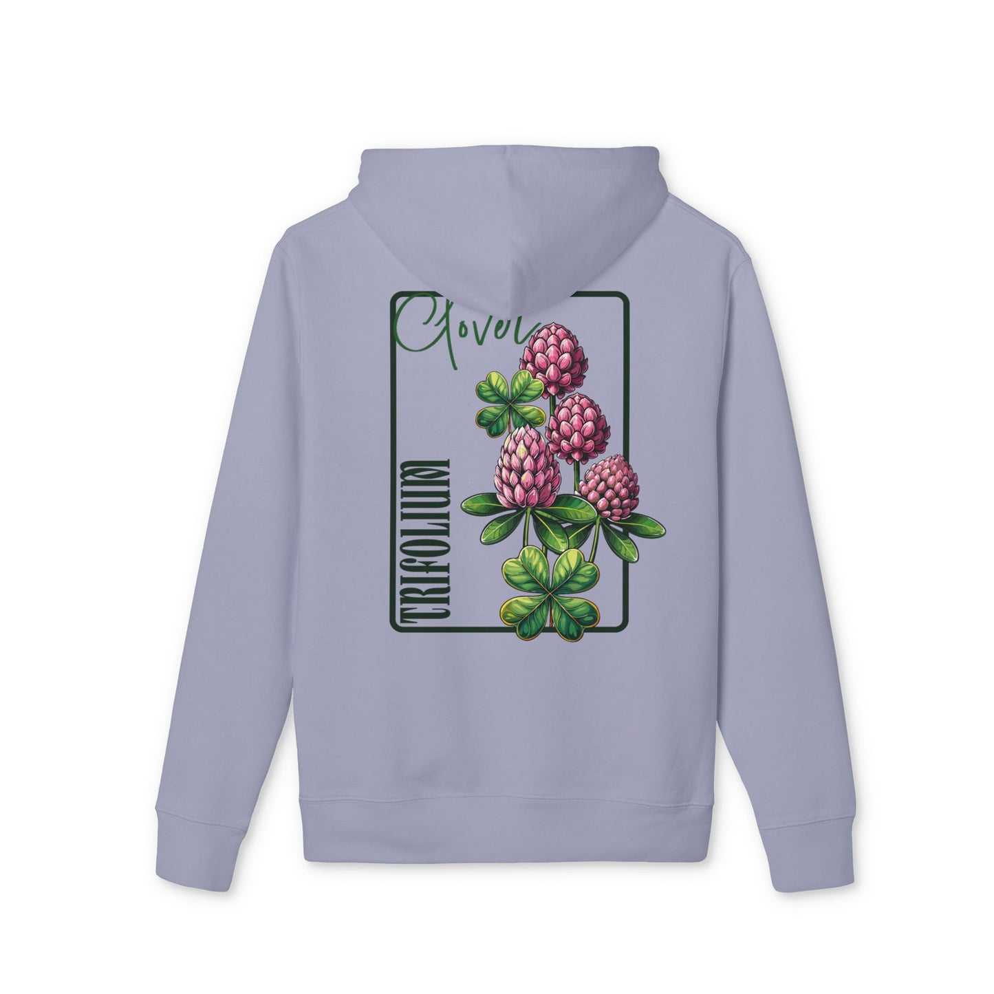 Floral Clover Design Hoodie for Nature Lovers "Clover"