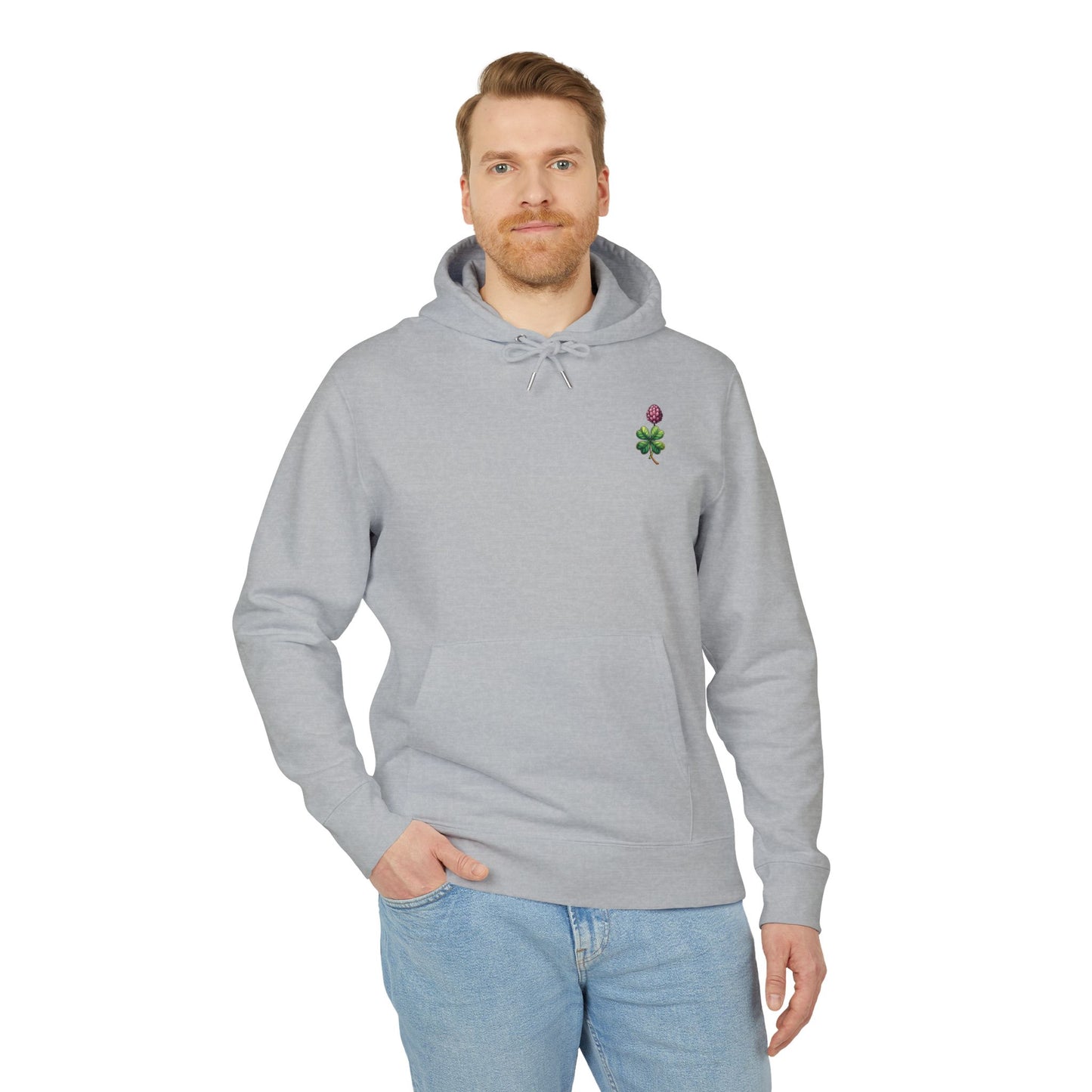 Floral Clover Design Hoodie for Nature Lovers "Clover"