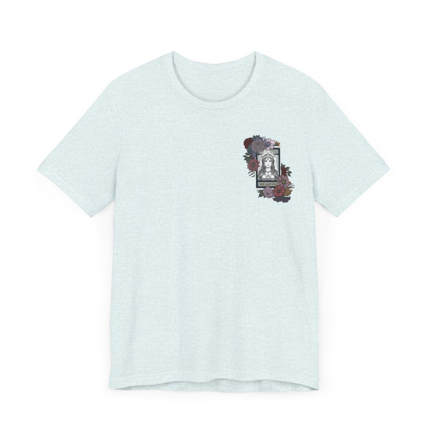 Floral Graphic Unisex T-Shirt - Feminine Art Tee for Everyday Wear