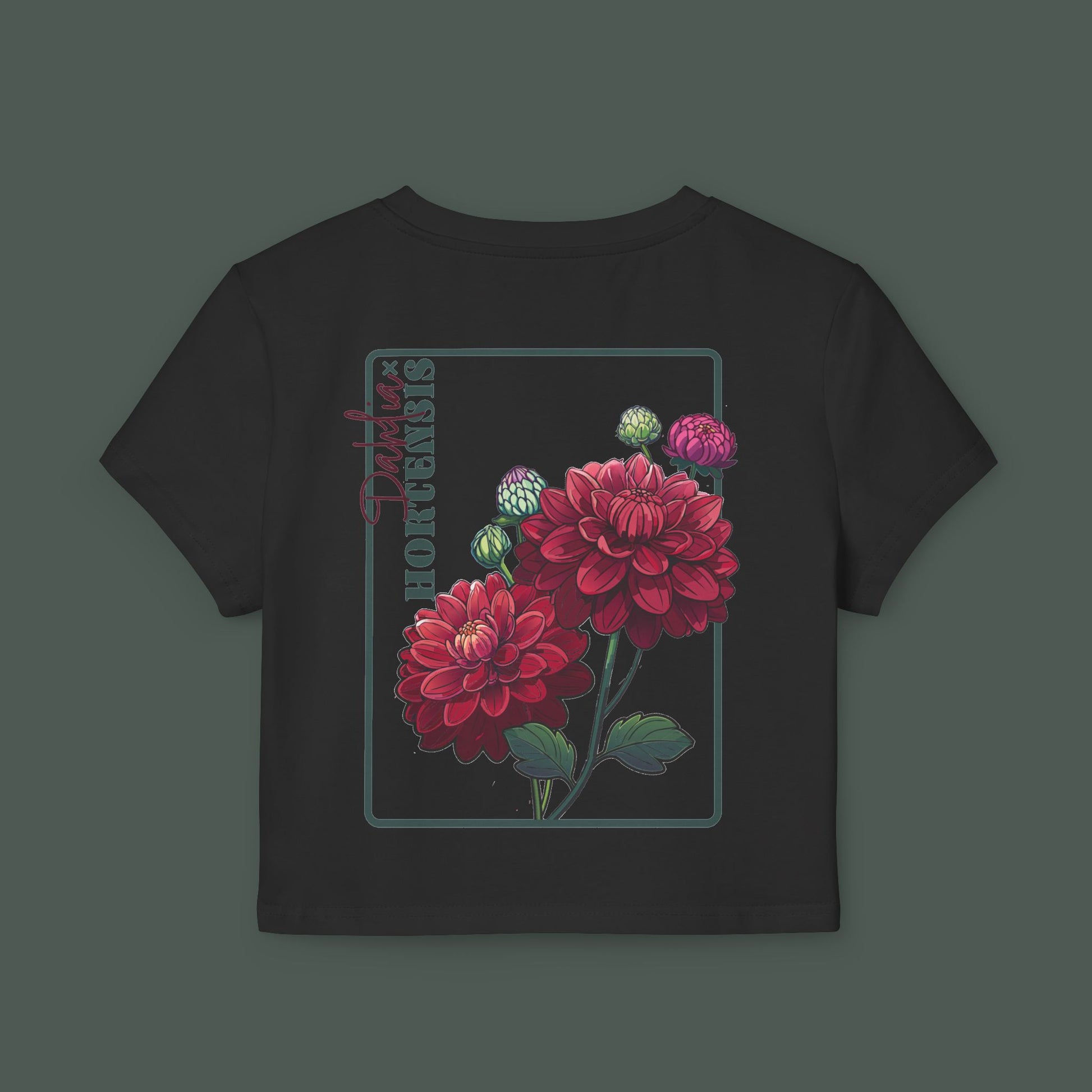 Feminine Floral Baby Tee, Cute Graphic Tee, Casual Summer Outfit, Gifts for Her, Vintage Floral Shirt, Spring Style