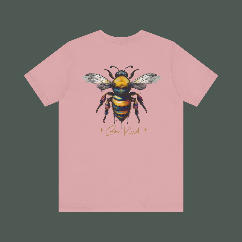 Bee Kind Graphic Tee, Eco-Friendly Unisex T-Shirt, Cute Gift, Nature Lover Apparel, Inspirational Quote Shirt, Summer Fashion