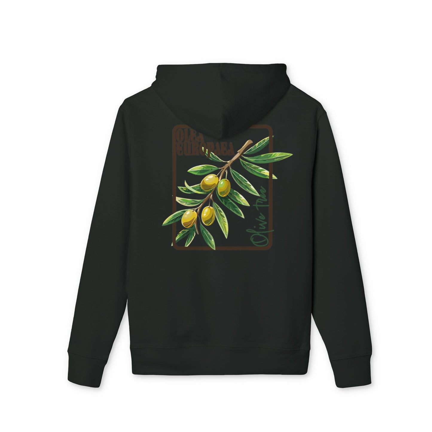 Olive Branch Unisex Hoodie - Cozy Nature-Inspired Apparel
