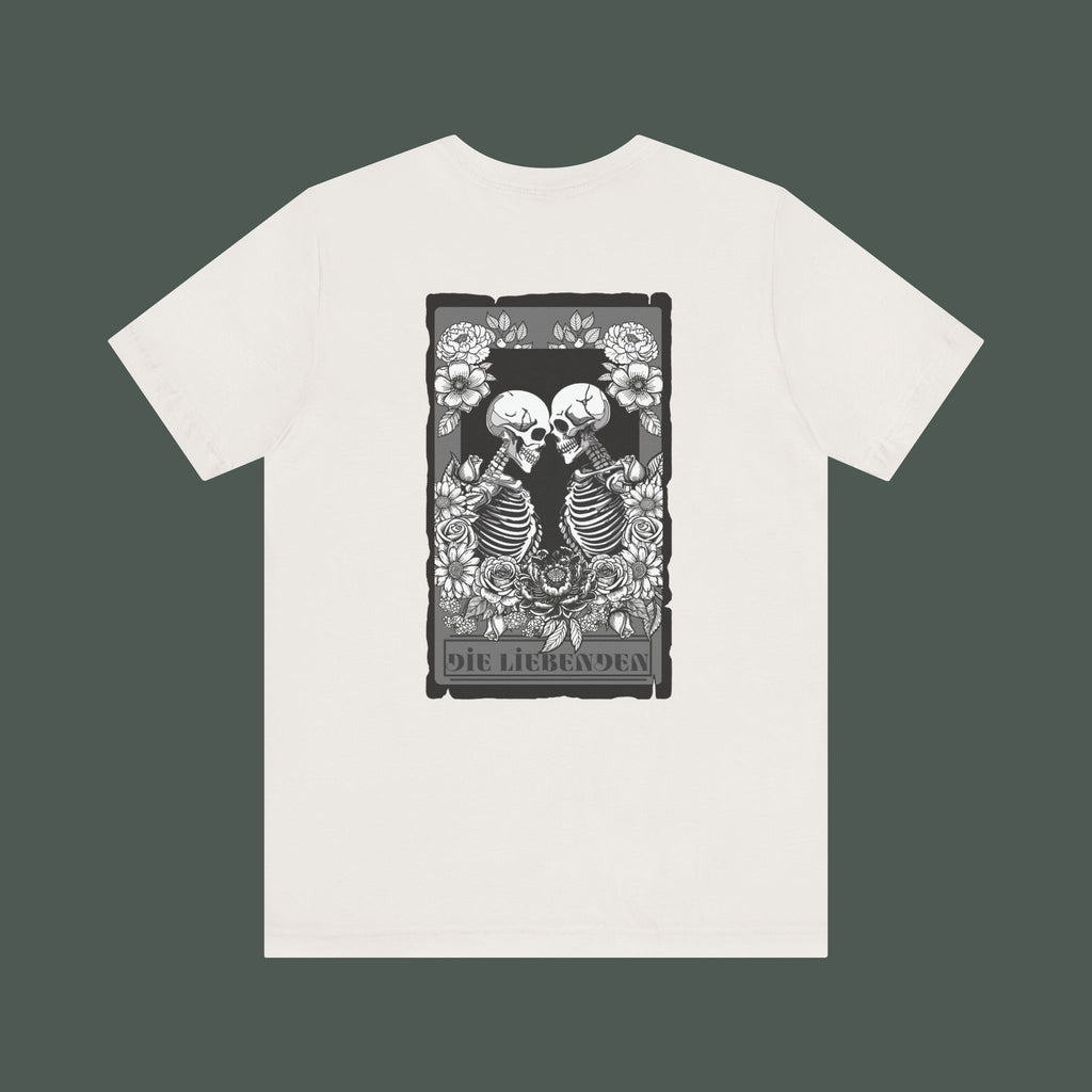 High-Quality Graphic Tee, Skeletons, Casual Wear, Halloween Shirt, Gift for Him/Her, Everyday Comfort