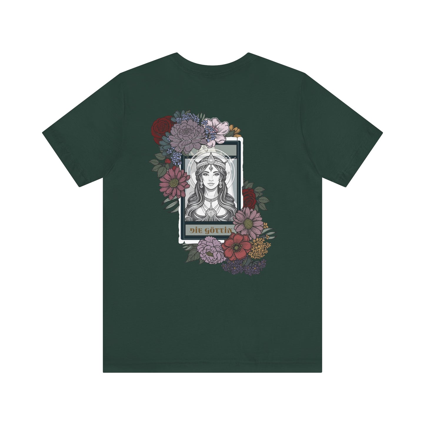 Floral Graphic Unisex T-Shirt - Feminine Art Tee for Everyday Wear