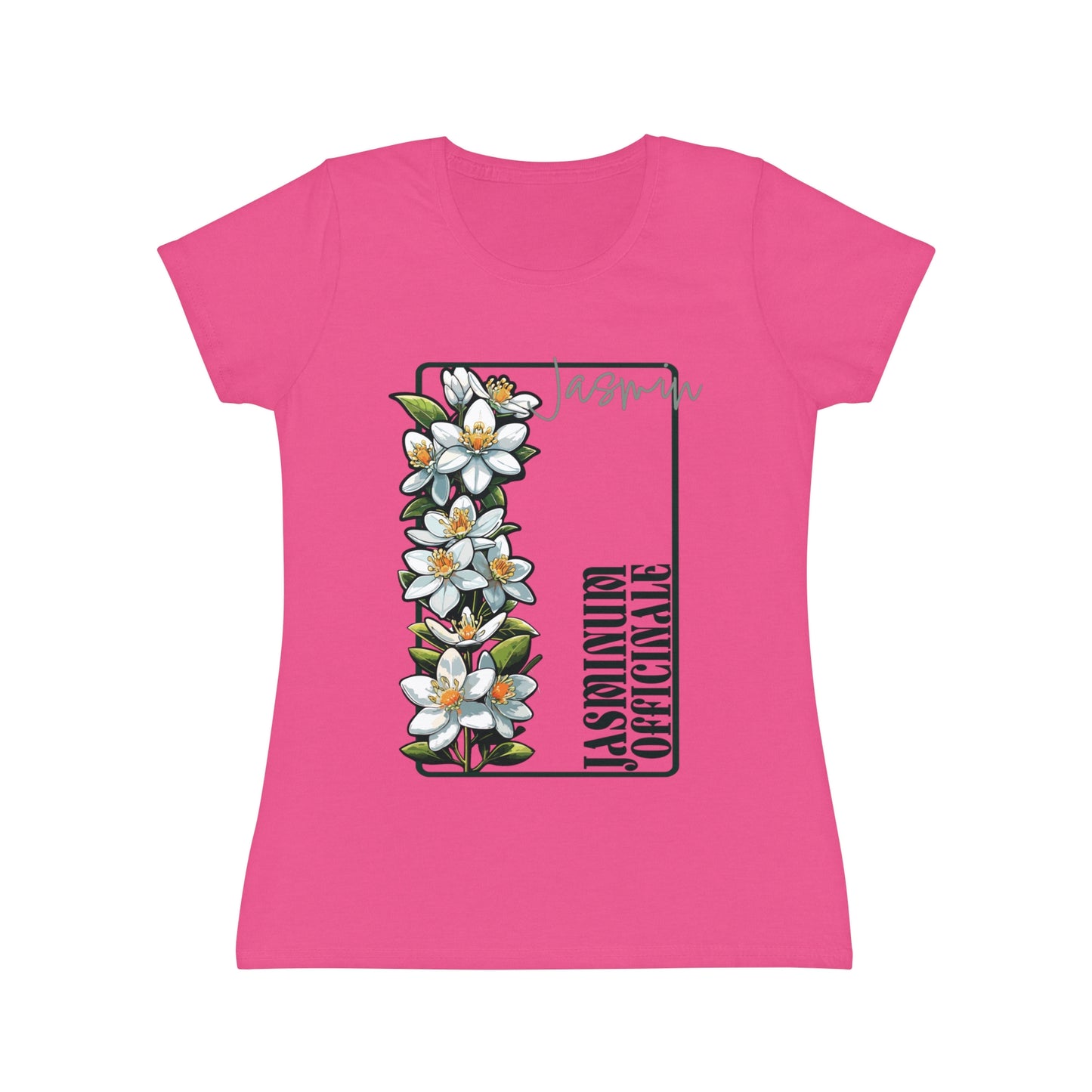 Floral Women's Iconic T-Shirt - Elegant Floral Design for Everyday Wear